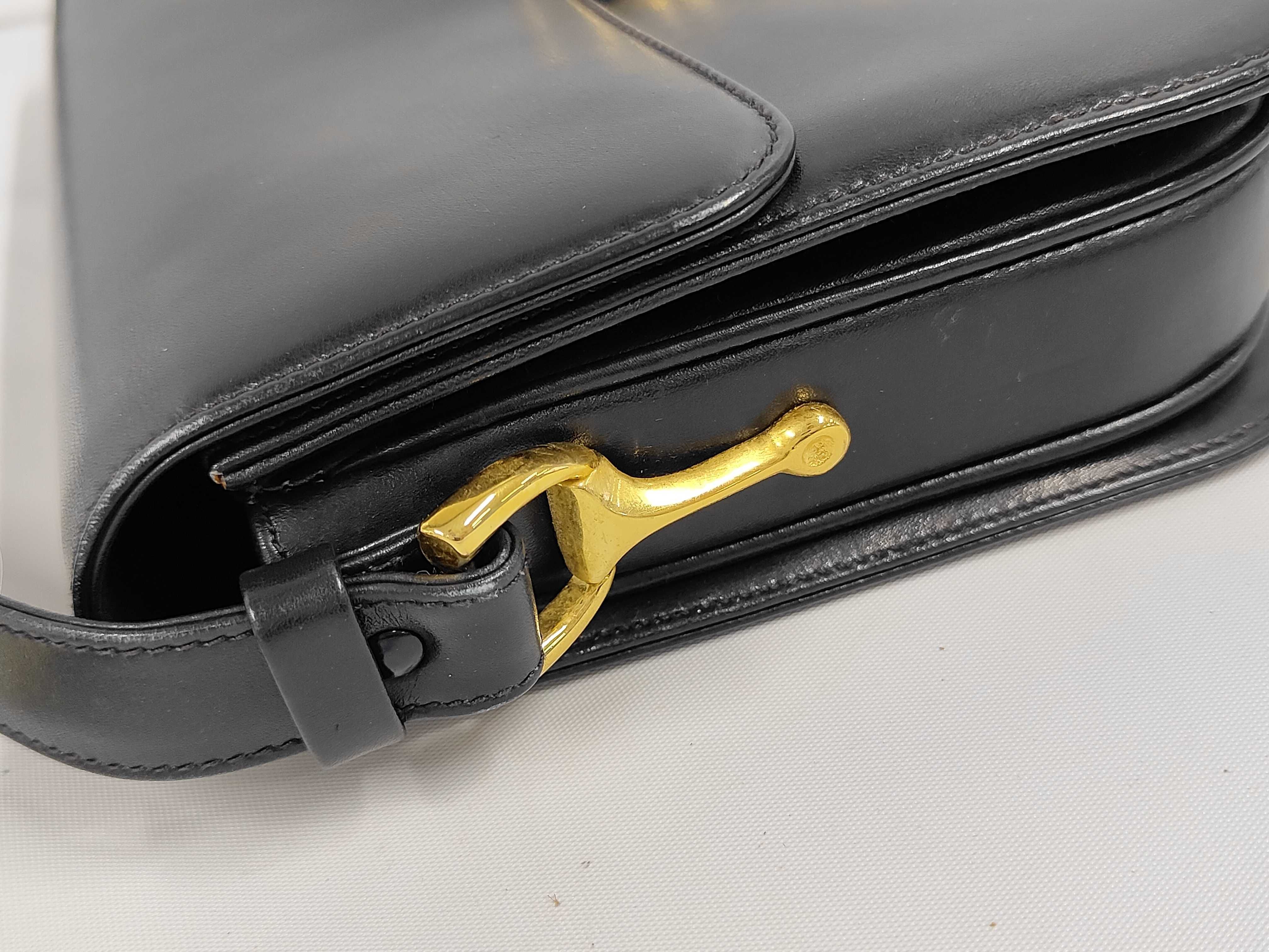 Carriage Hardware Flap Shoulder Bag — view 6