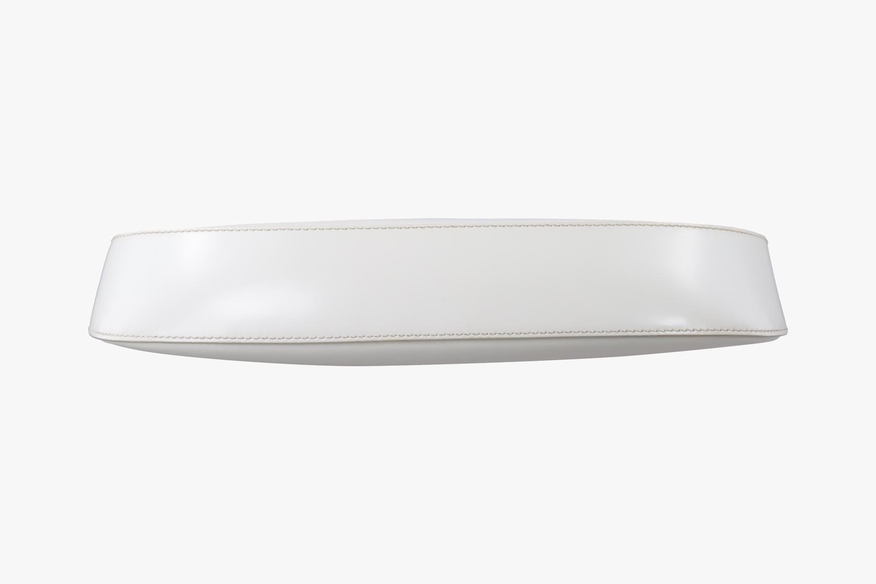 Cleo Brushed Leather White — view 3