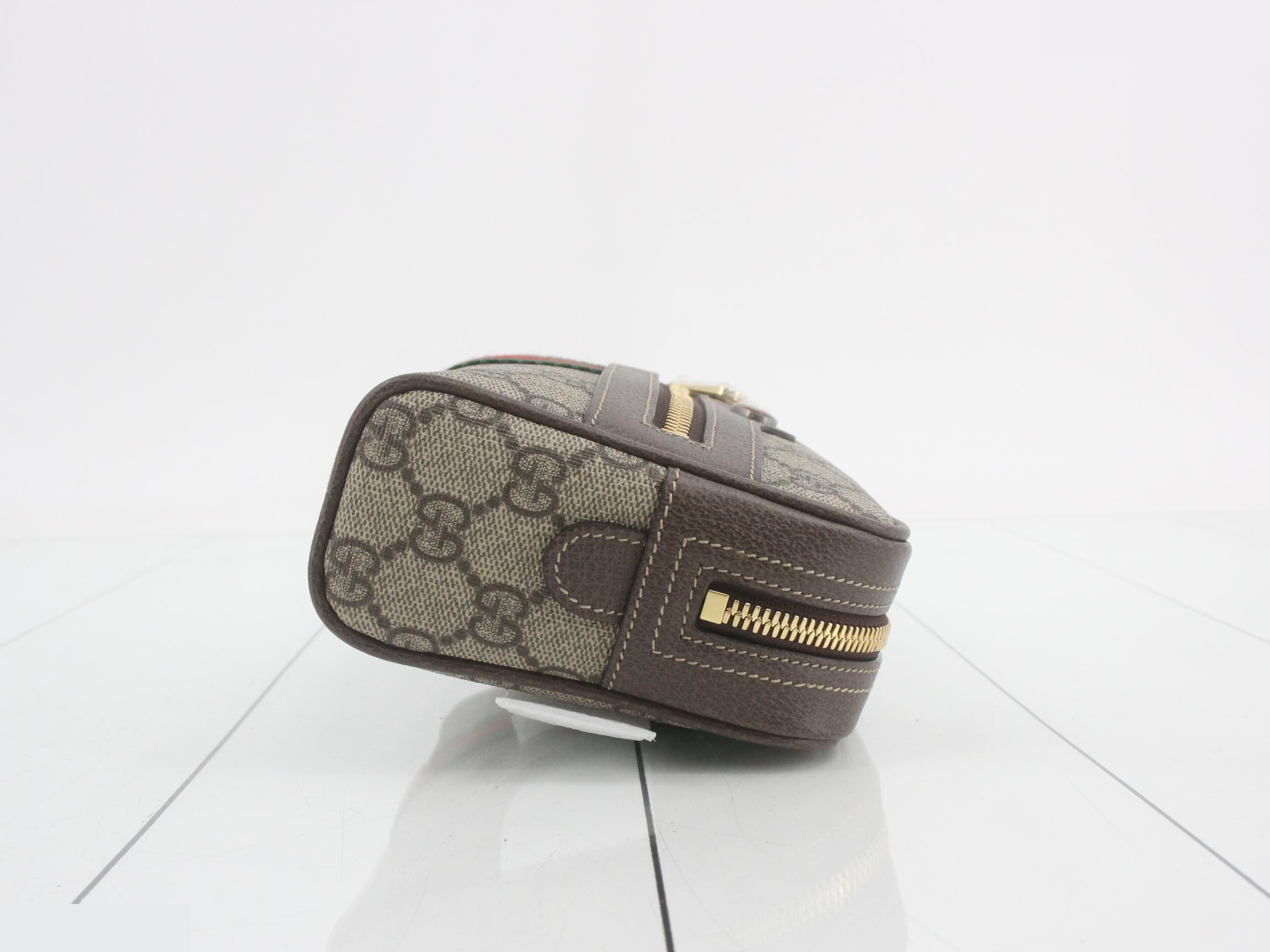 Ophidia GG Supreme Belt Bag Shoulder Bag — view 3
