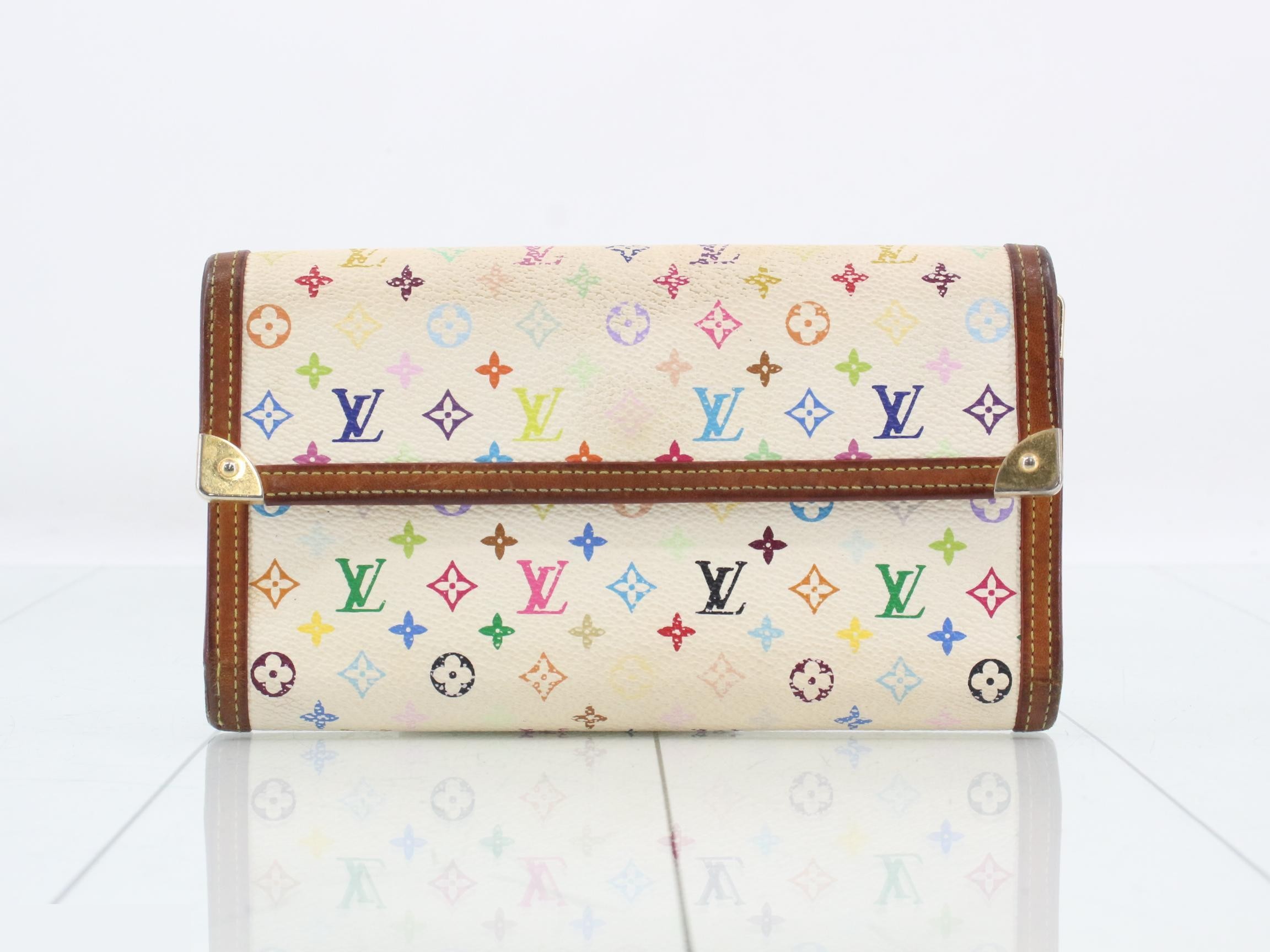 Porte Tresor International Blanc White