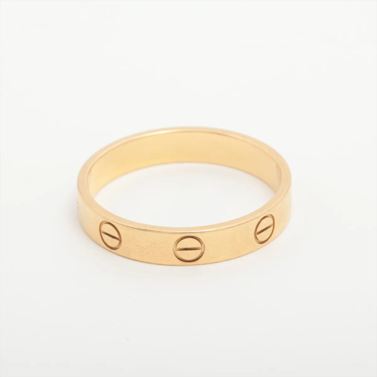 Mini Love Ring 750 (Yellow Gold) 3.4g Size 56 DON753 — view 2