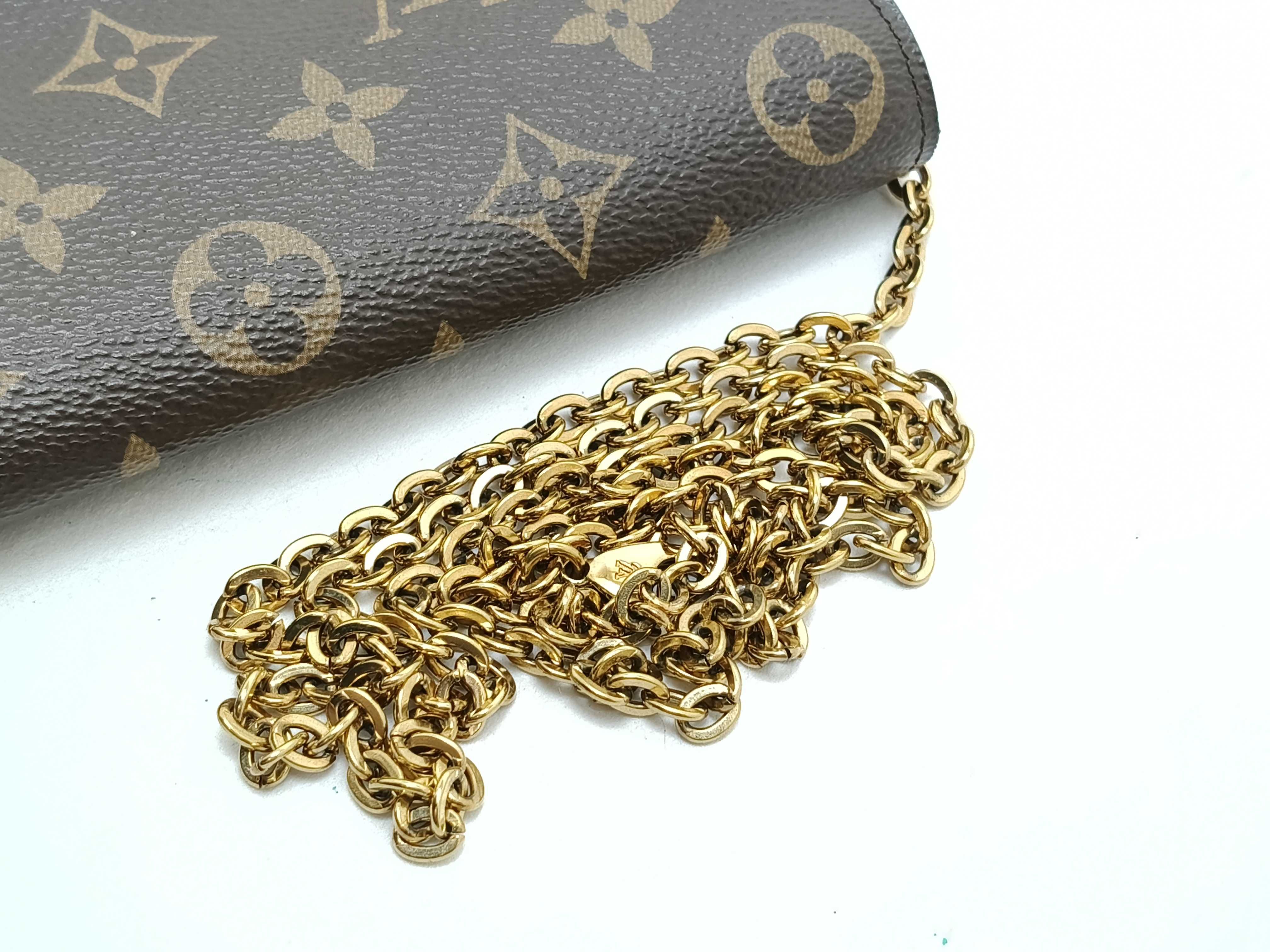 Monogram Louis Vuitton M69578 Portefeuille Flor Chain Shoulder Bag — view 3