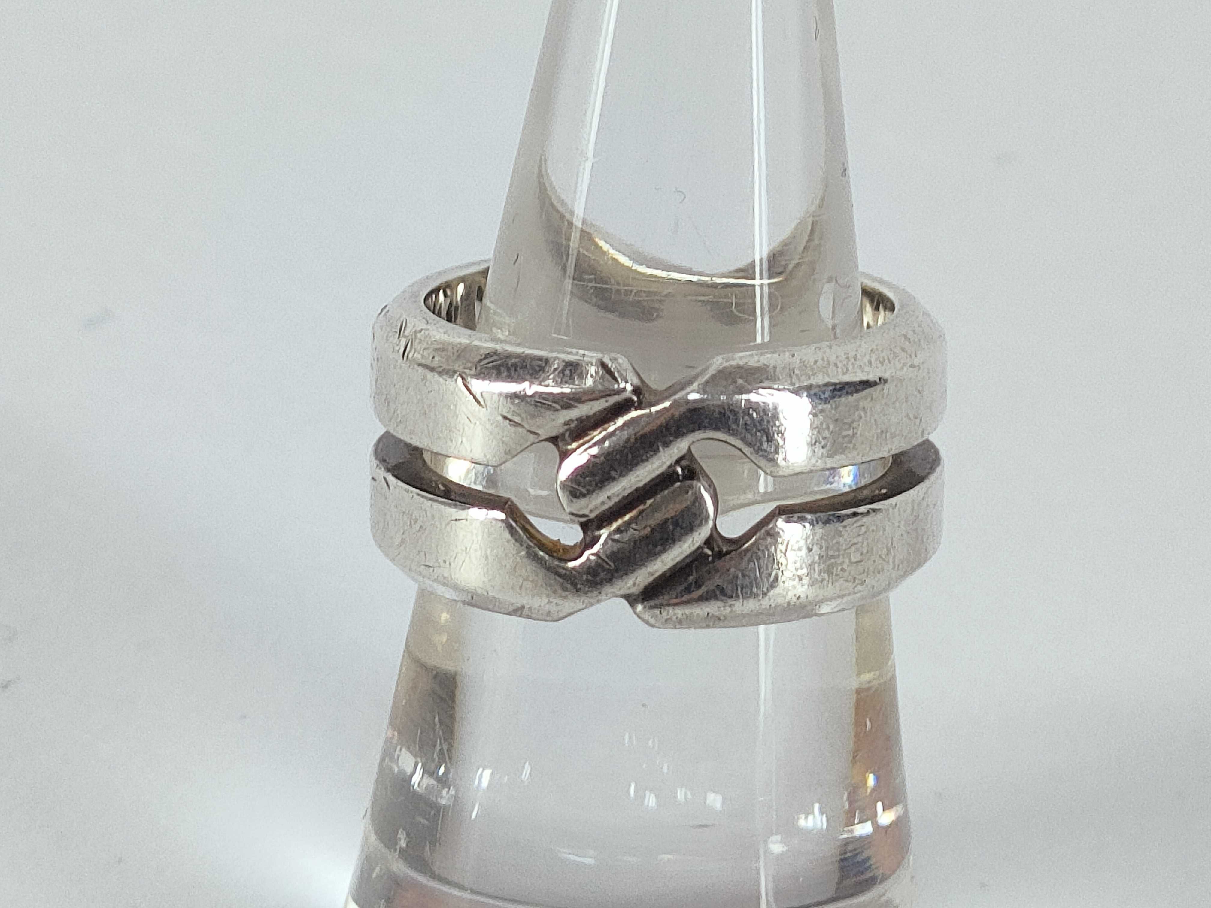 Knot Infinity Sterling Silver 925 Ring