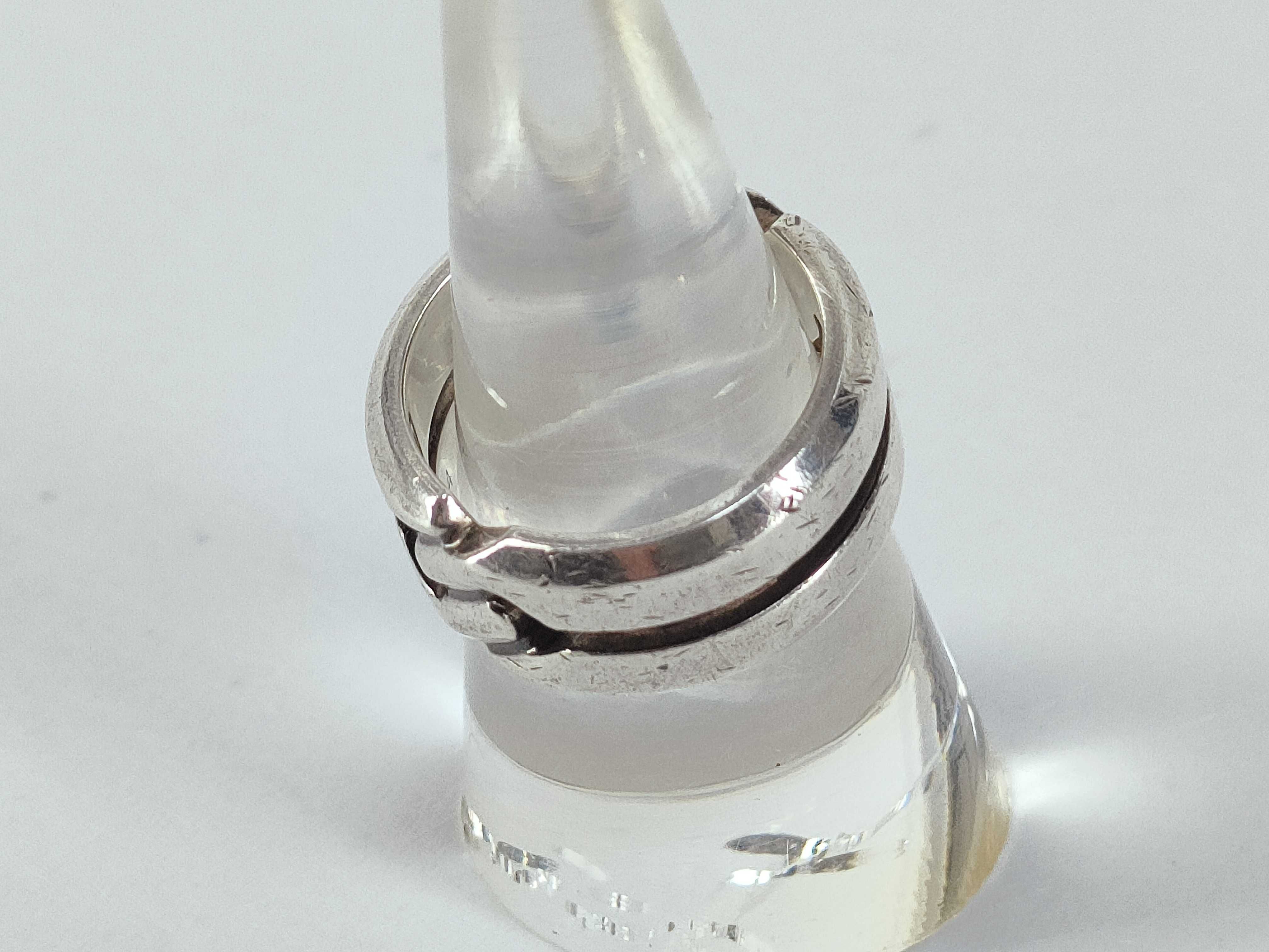 Knot Infinity Sterling Silver 925 Ring — view 3