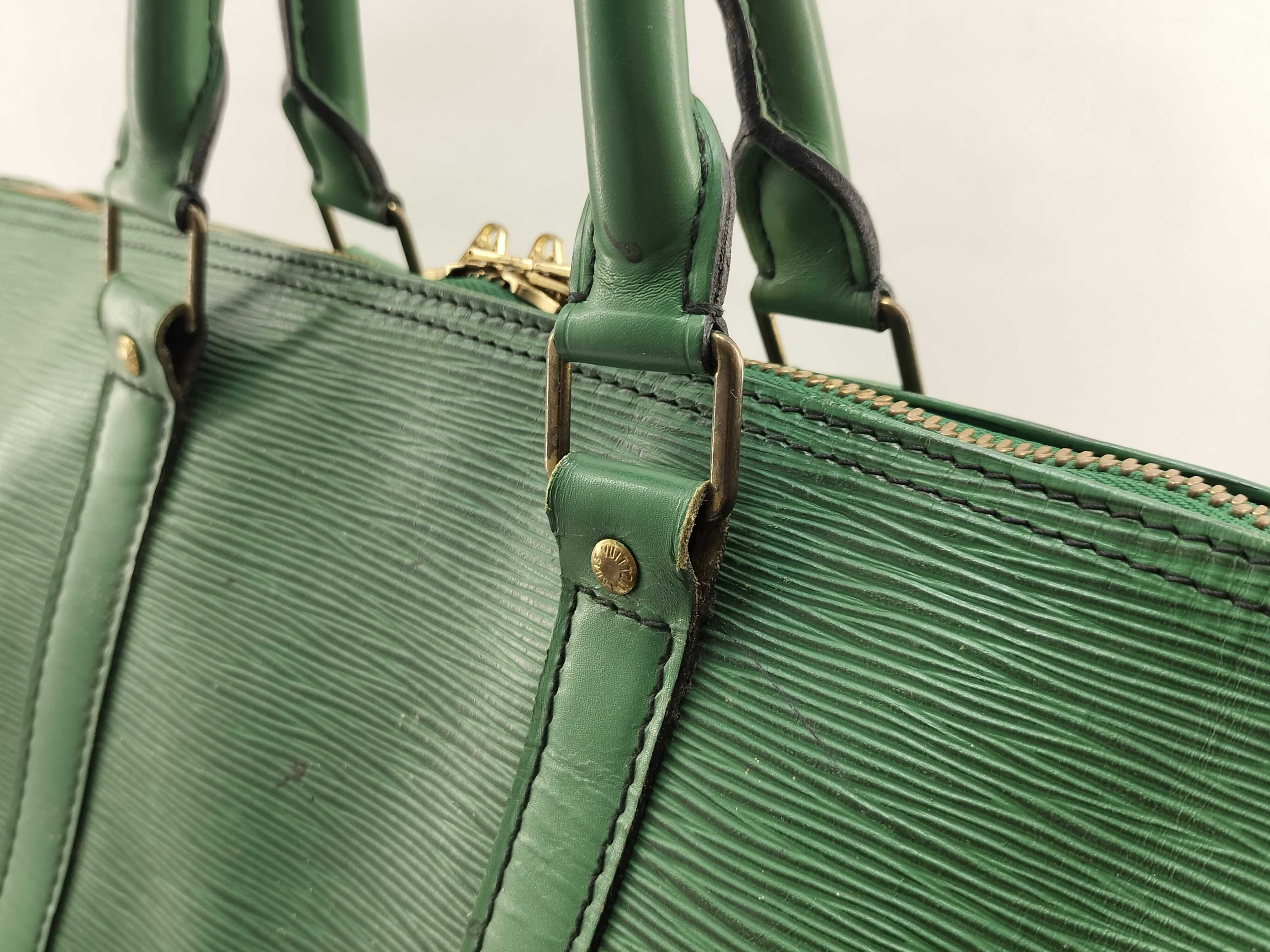 Epi LV Keepall Epi Boston Bag — view 3