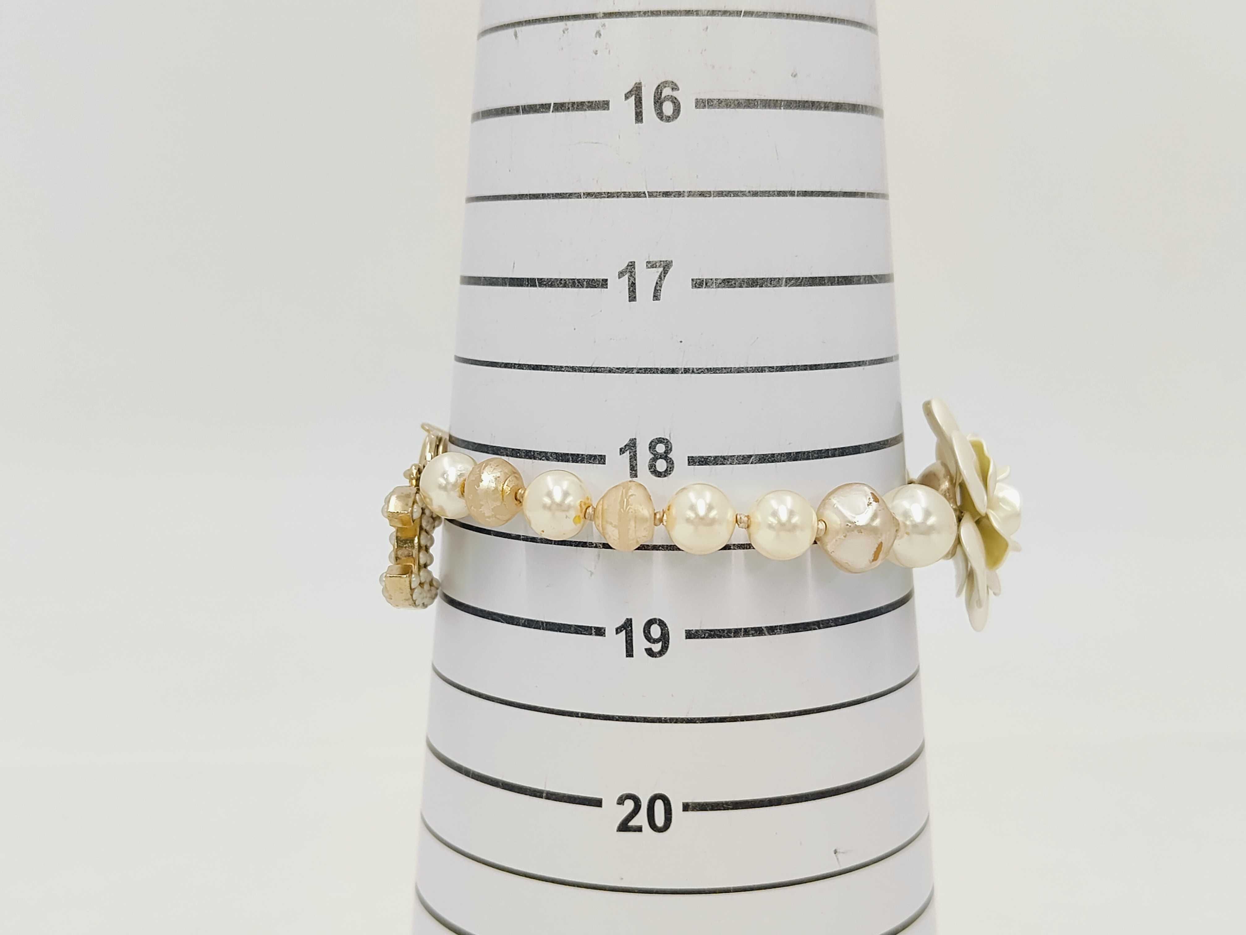 Pearl Bracelet/Bangle (Wrist circumference approx. 19.5cm) — view 3