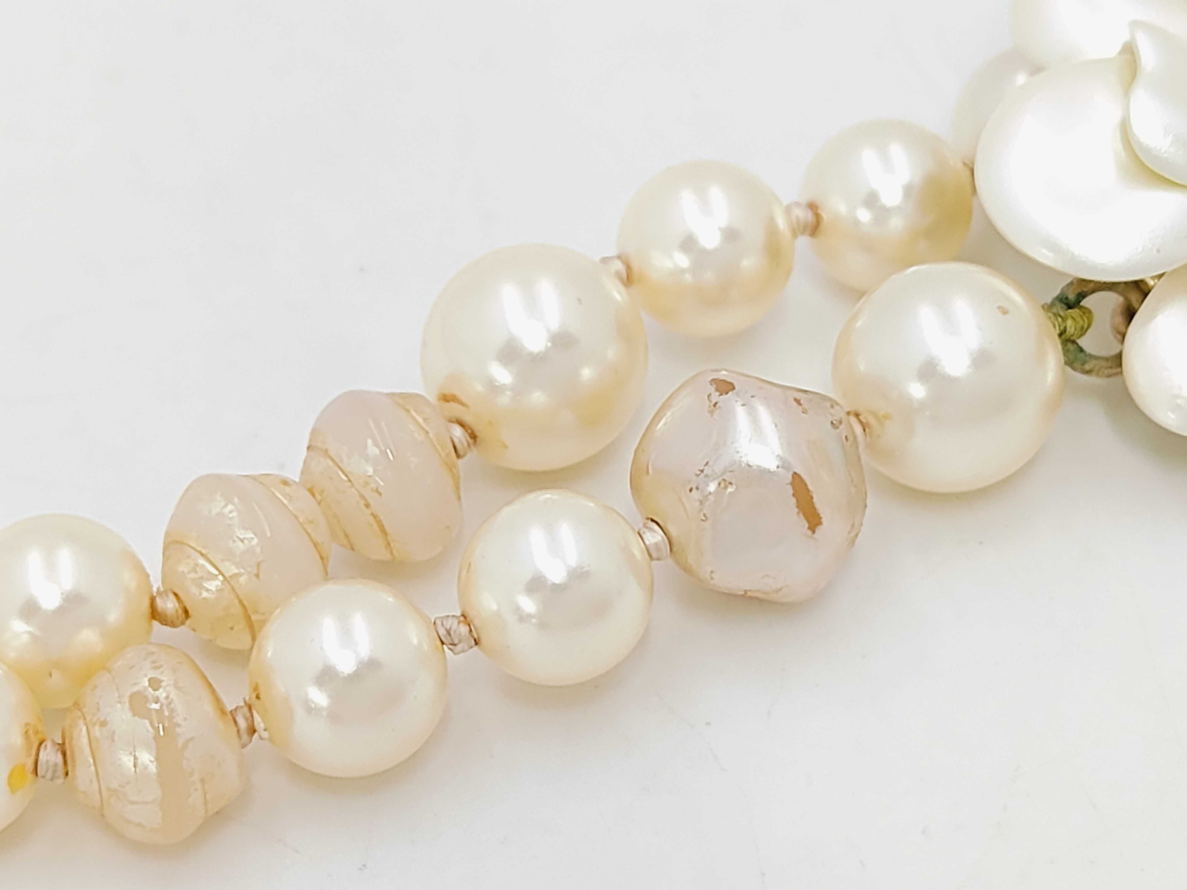 Pearl Bracelet/Bangle (Wrist circumference approx. 19.5cm) — view 4