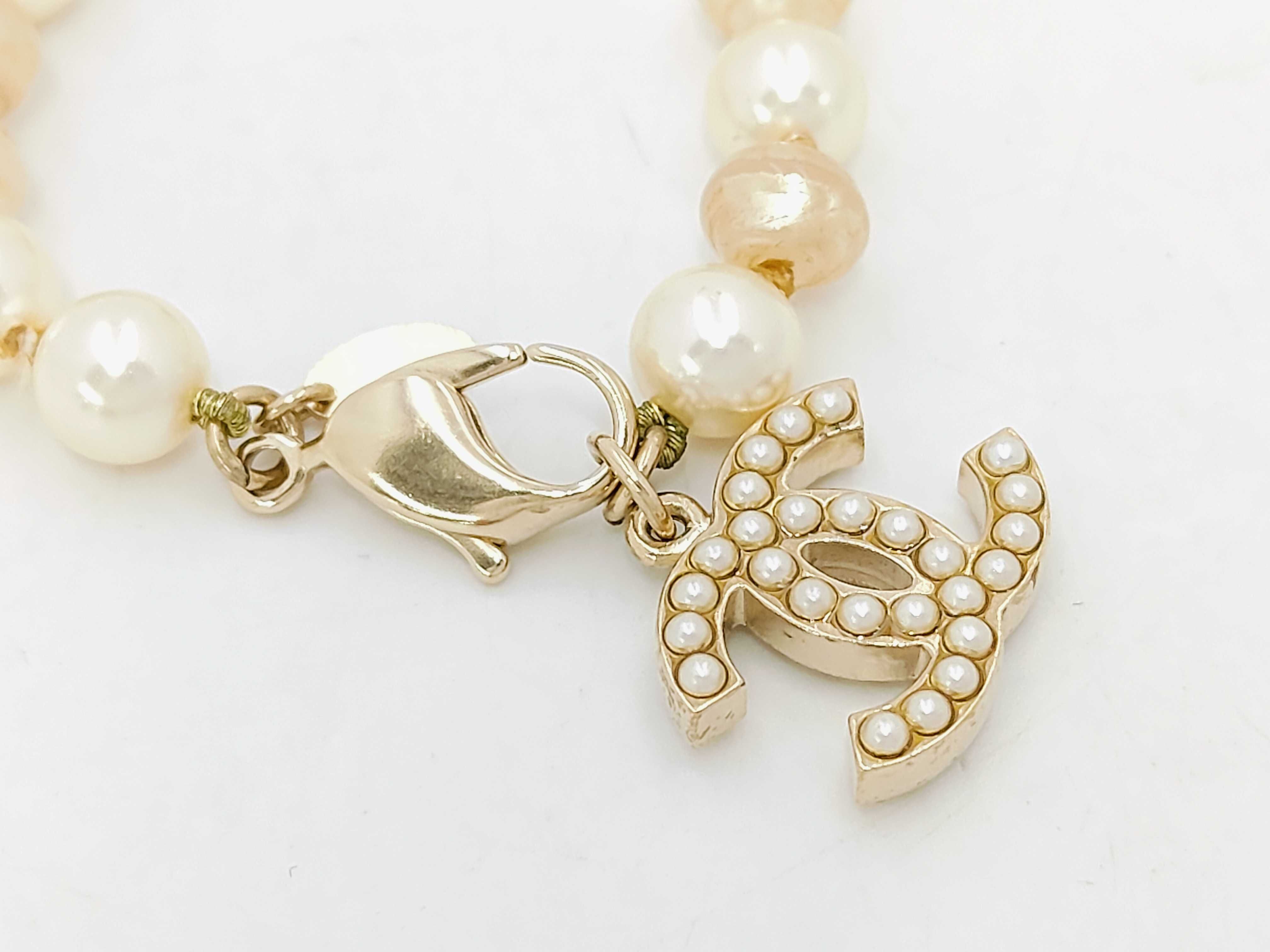 Pearl Bracelet/Bangle (Wrist circumference approx. 19.5cm) — view 5