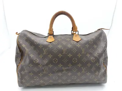 Monogram Louis Vuitton Speedy Monogram 40 Boston Bag