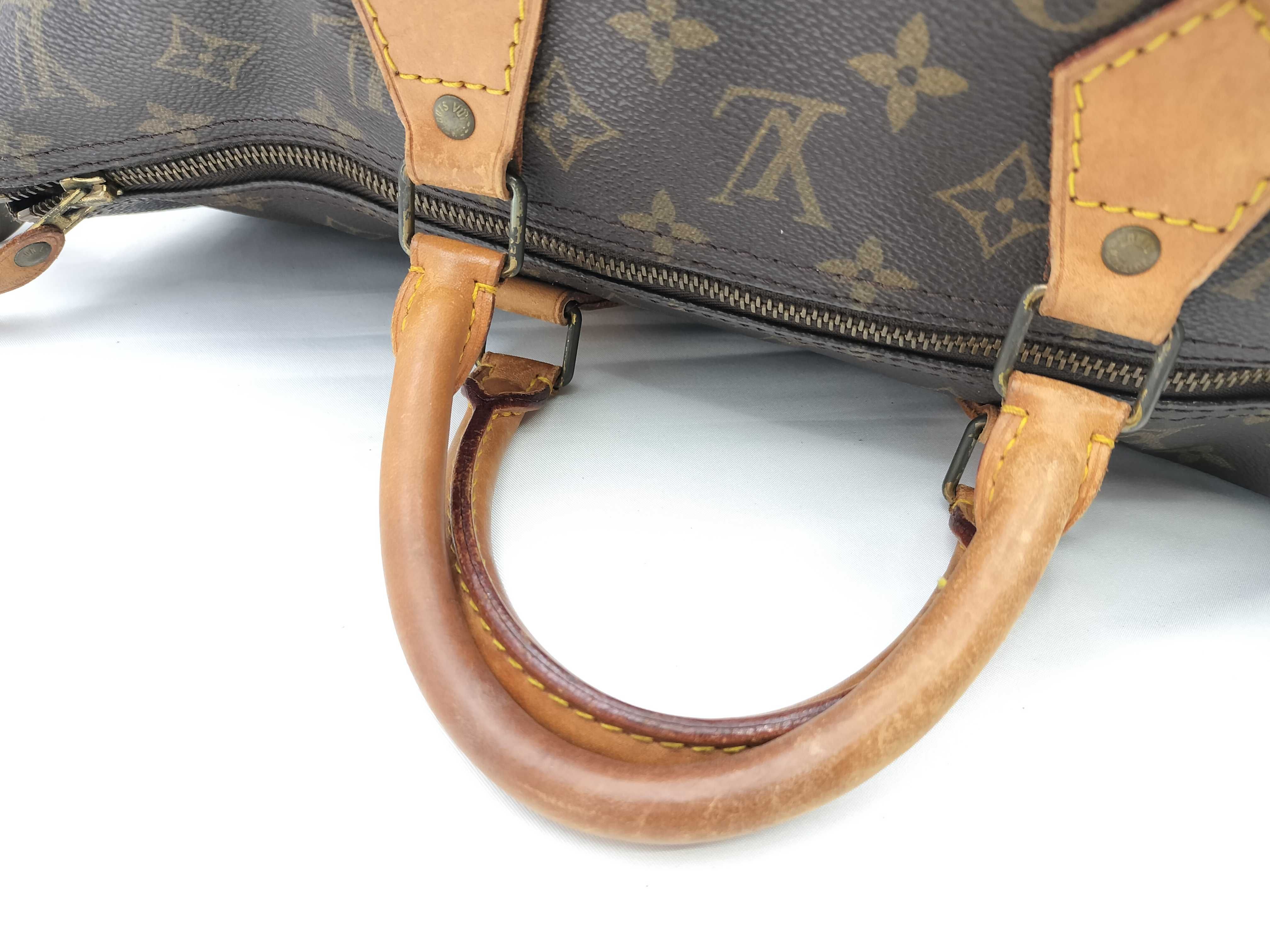 Monogram Louis Vuitton Speedy Monogram 40 Boston Bag — view 3