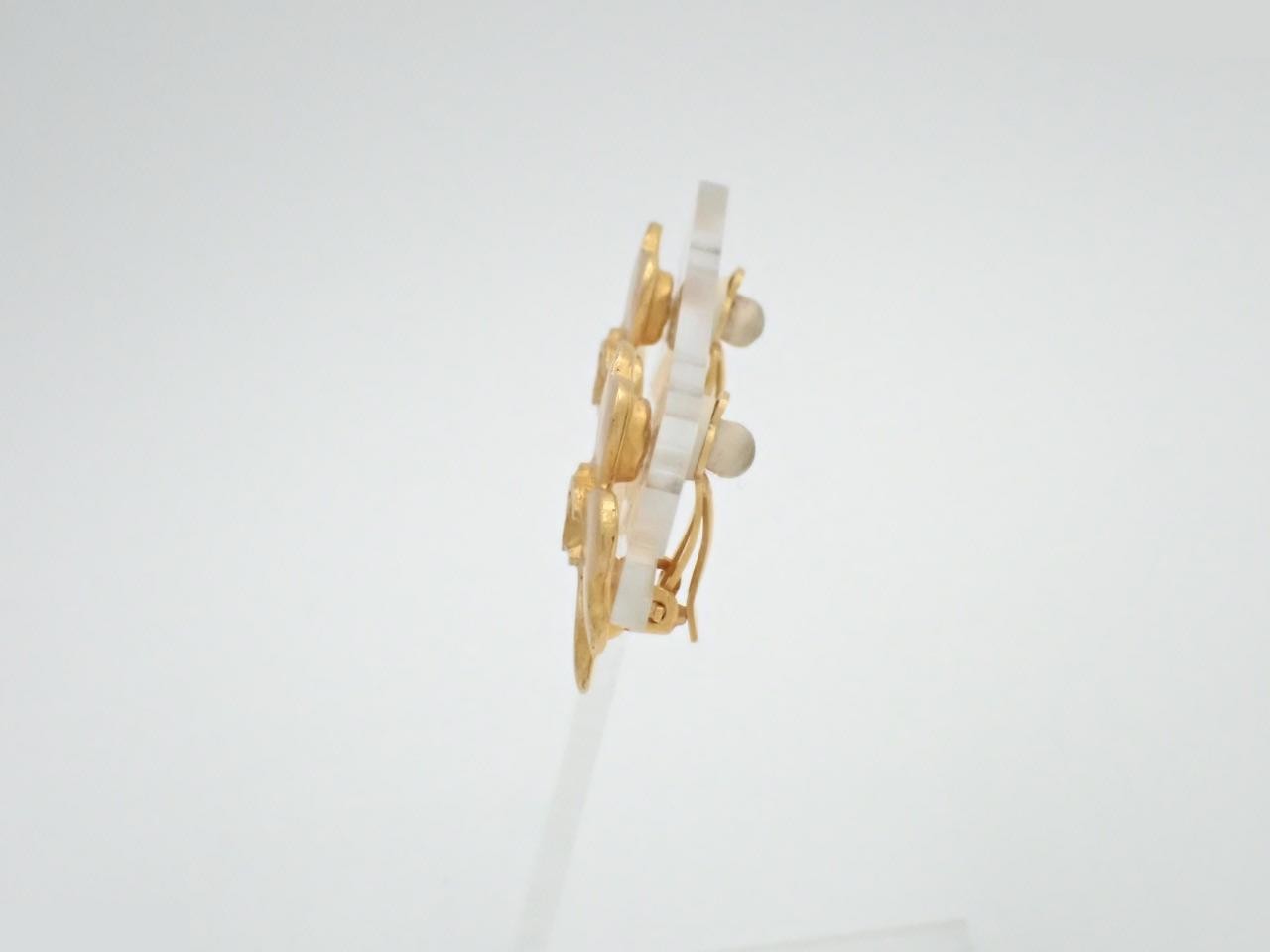 Clover Earrings, Vintage Classic (Precious Metal) — view 3