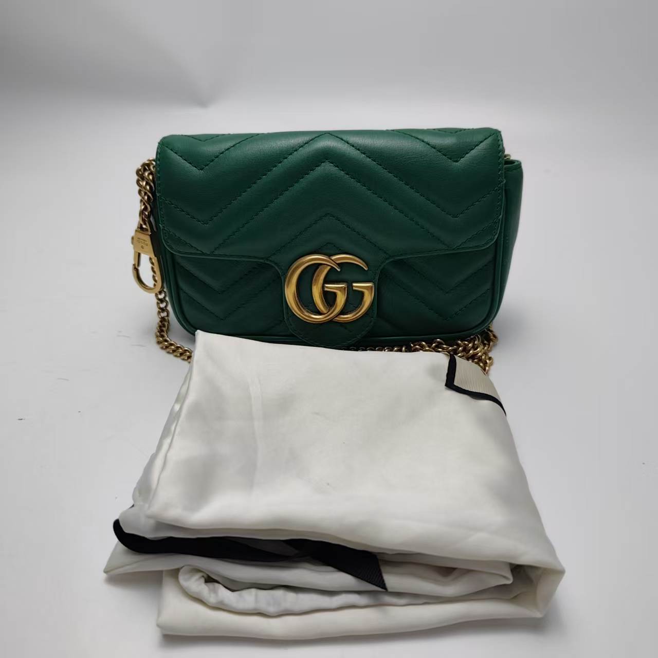 【*Shipped from: China*】GUCCI GG Marmont Leather Shoulder Bag 476433 — view 2