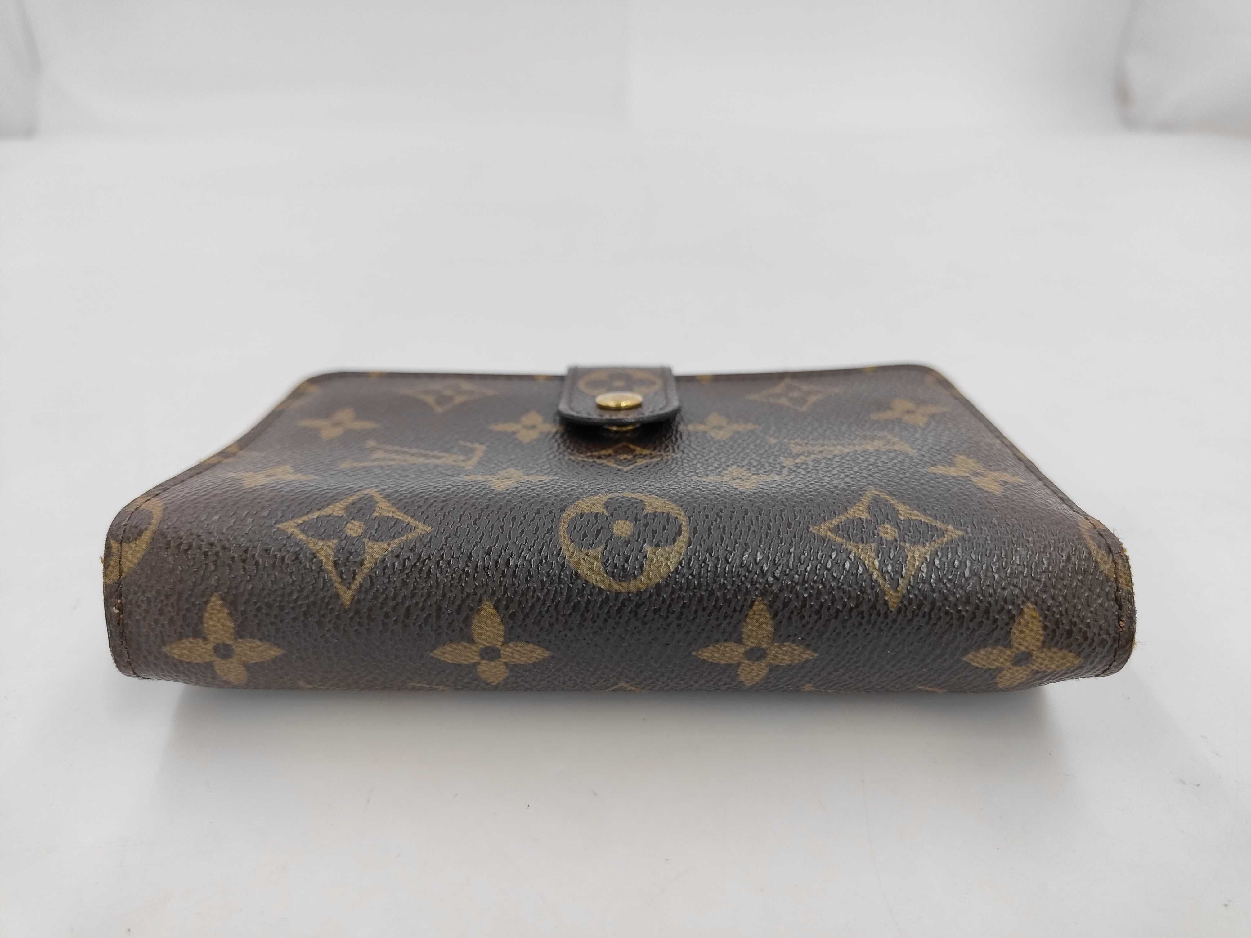 Monogram Louis Vuitton M61207 Portefeuille Papier Zip Medium Wallet Monogram Wallet — view 6
