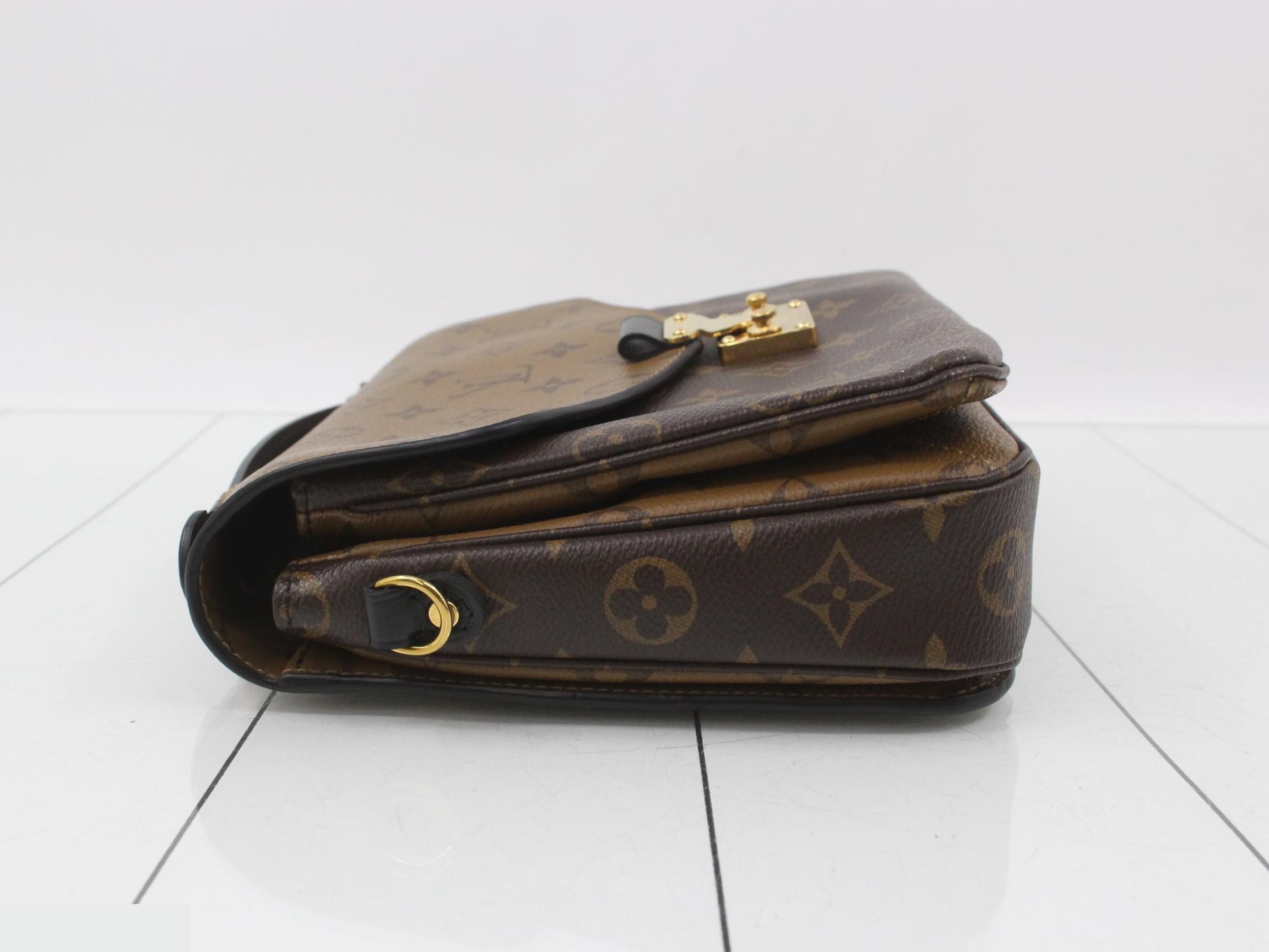 Monogram Reverse Pochette Metis MM 2-Way Handbag — view 4
