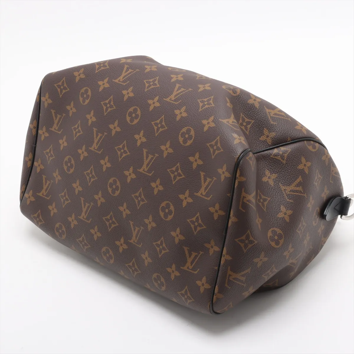 Monogram Macassar Speedy Bandouliere 30 Soft M12243 Brown RFID Reactive — view 3