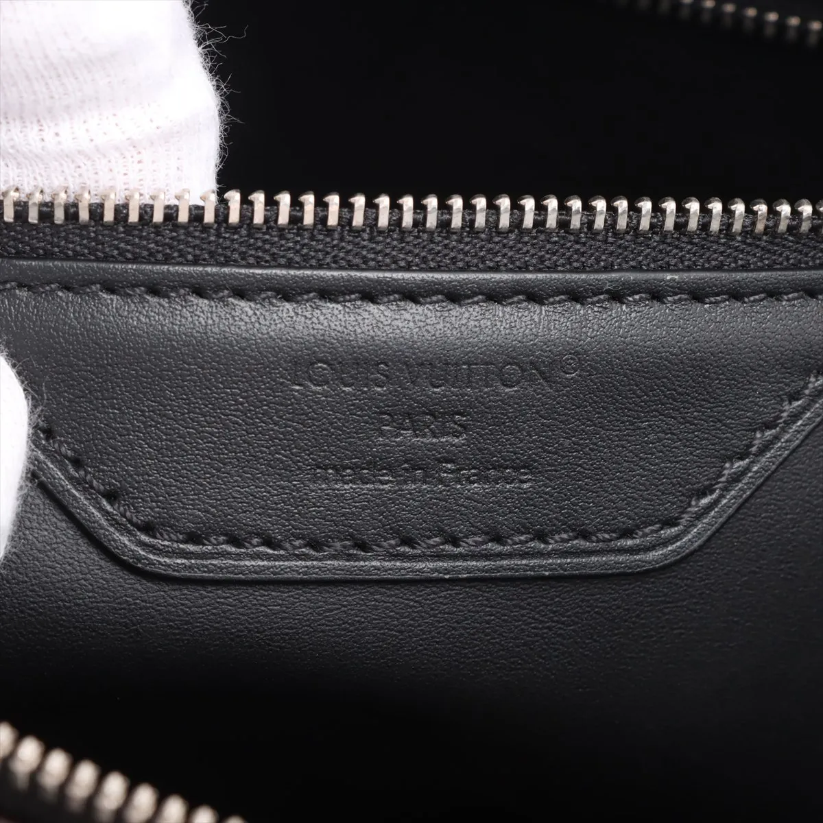 Monogram Macassar Speedy Bandouliere 30 Soft M12243 Brown RFID Reactive — view 10