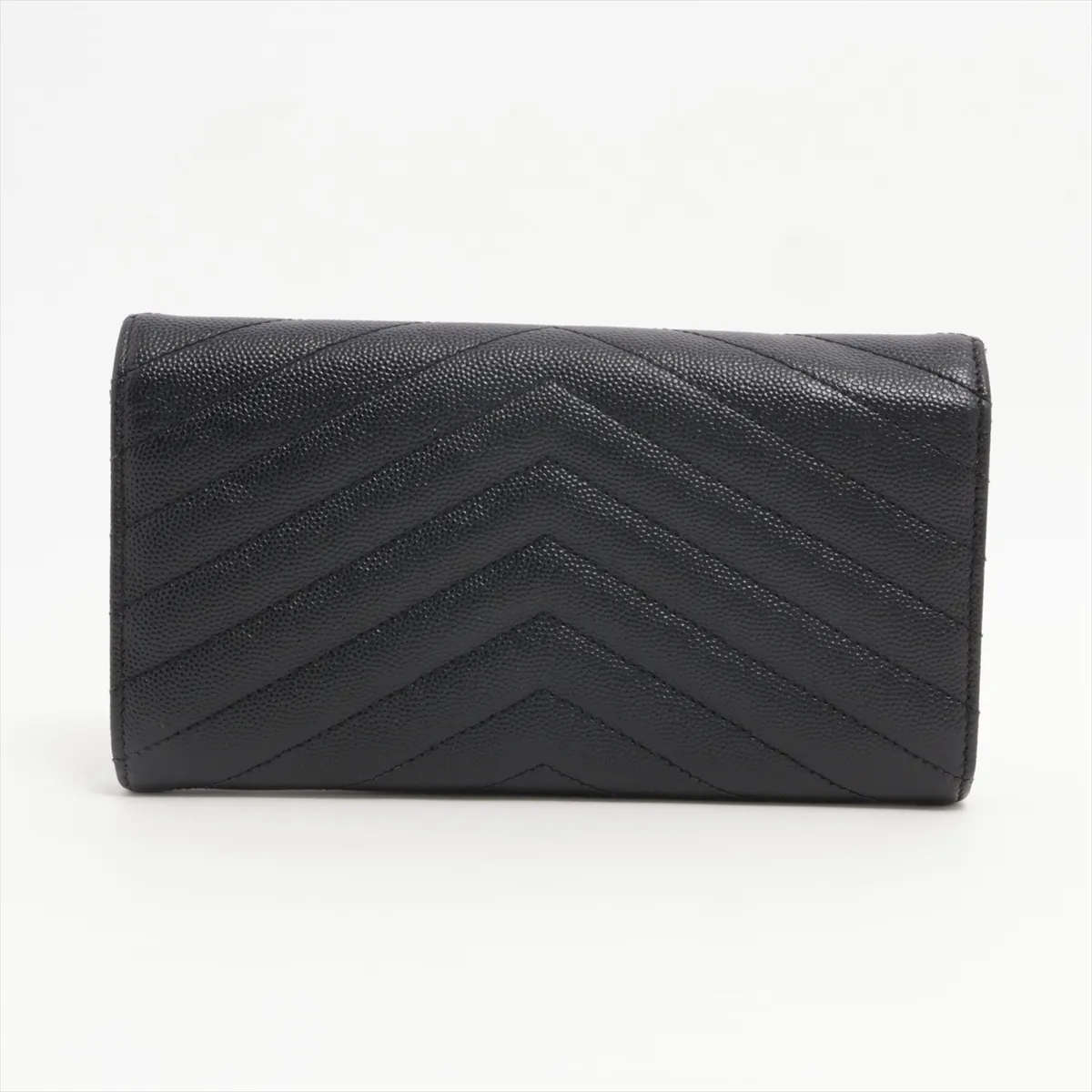 Monogram V Stitch GNC372264 Leather Long Wallet Black — view 2