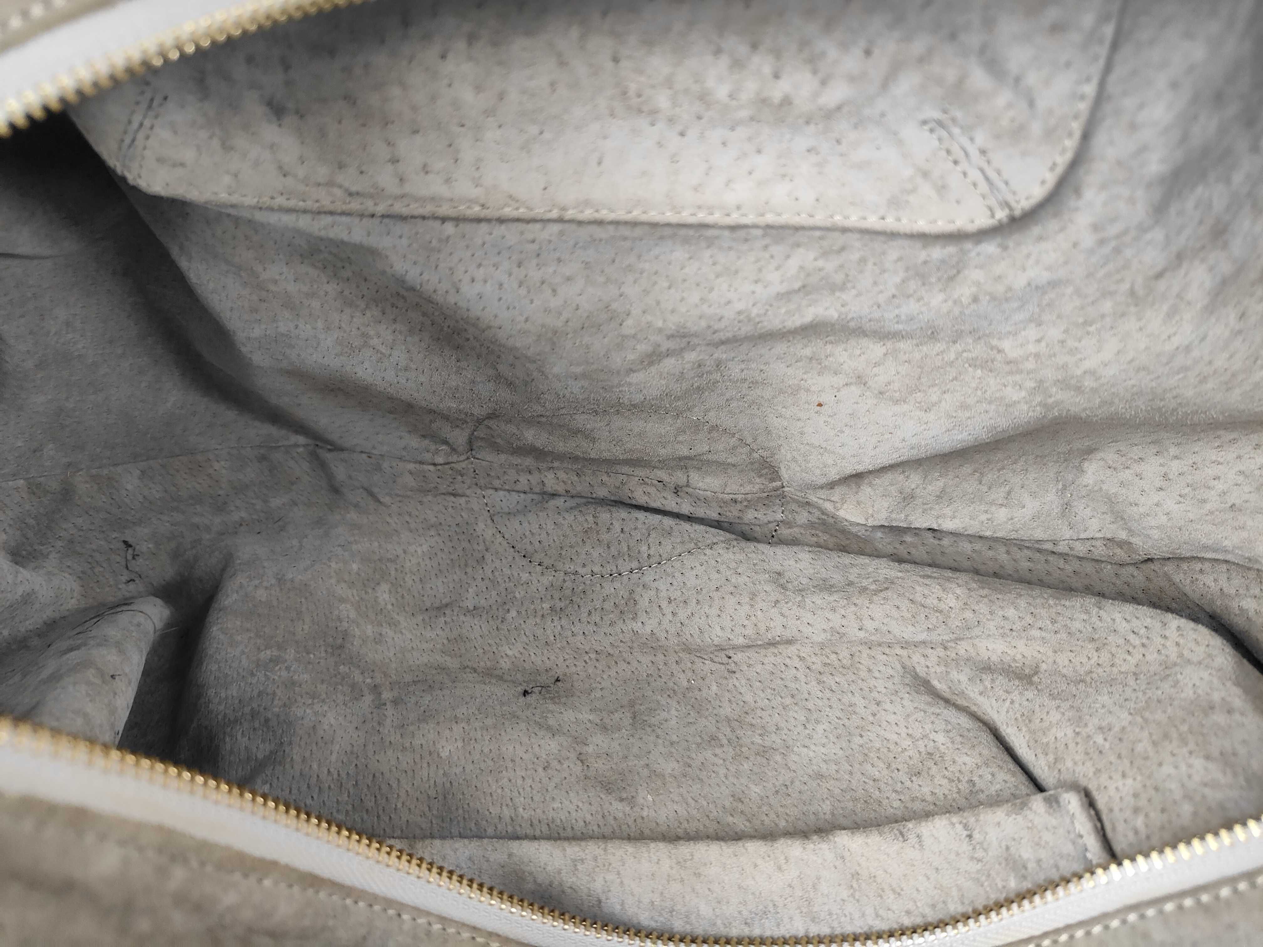 Nappa Aire Handbag, Black Leather Tote Bag — view 13