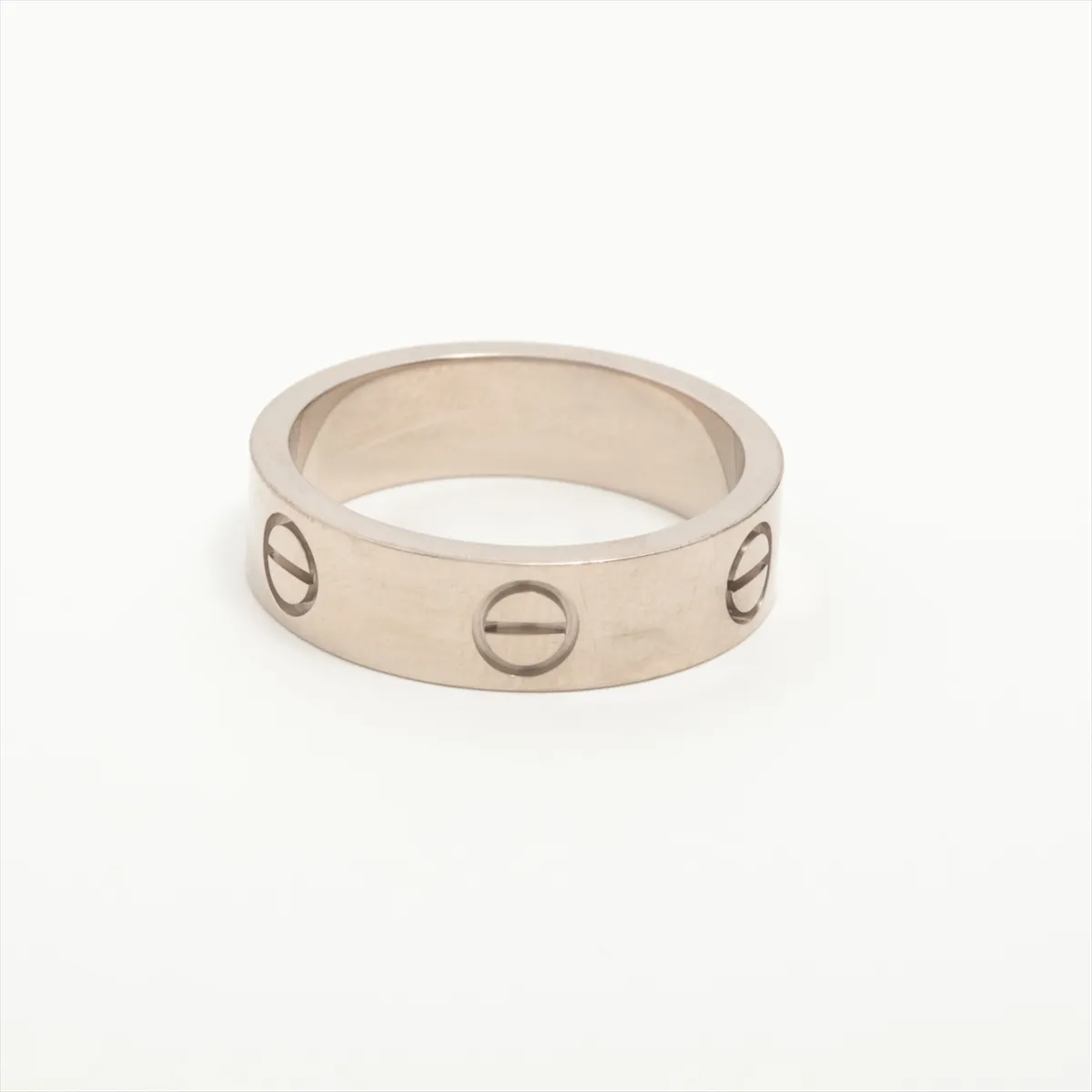 Love Ring 750 (WG) 8.5g Size 56 G14311 — view 2
