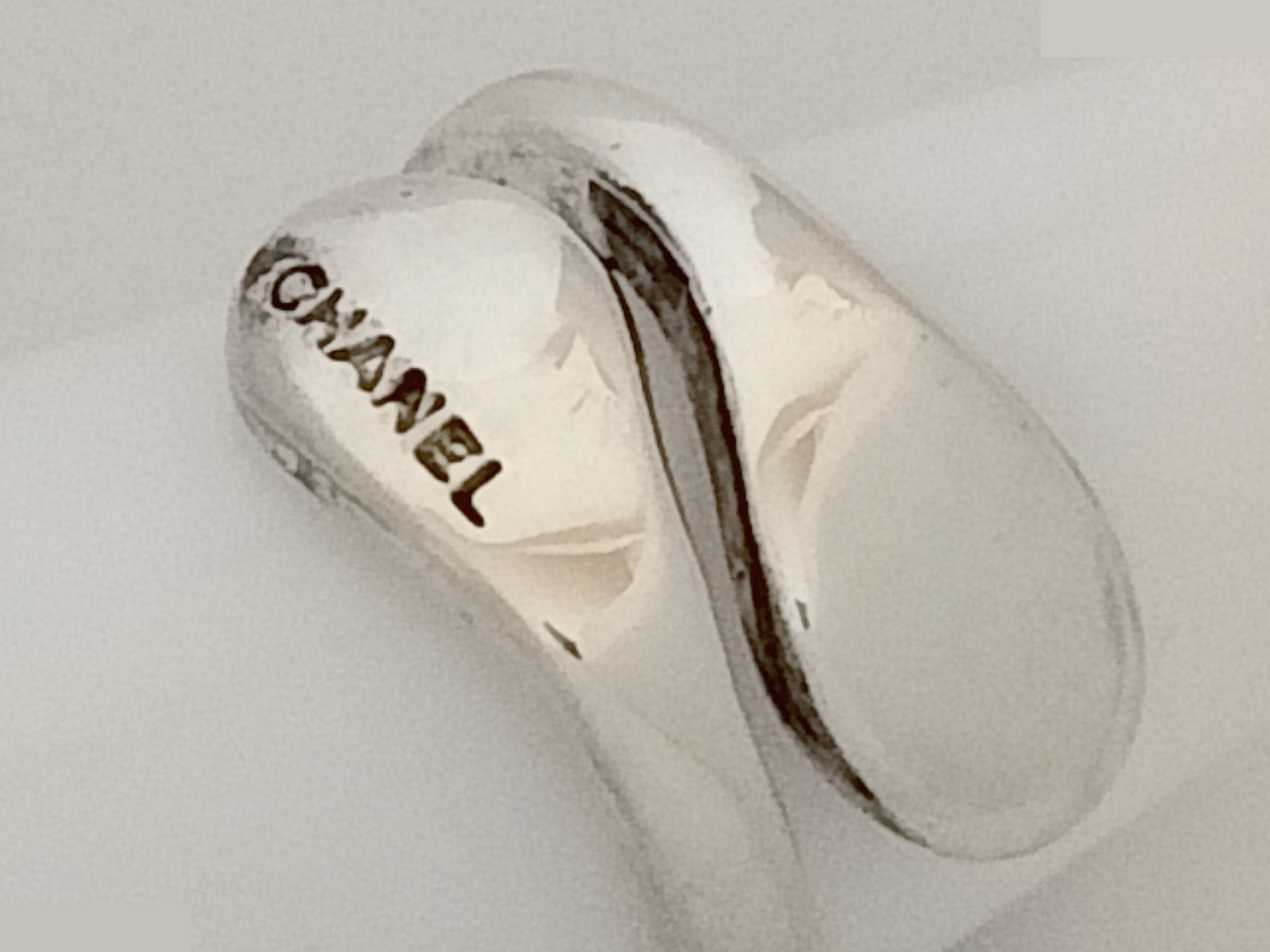 Logo 925 Silver Ring, Size #10, 5.2g — view 5