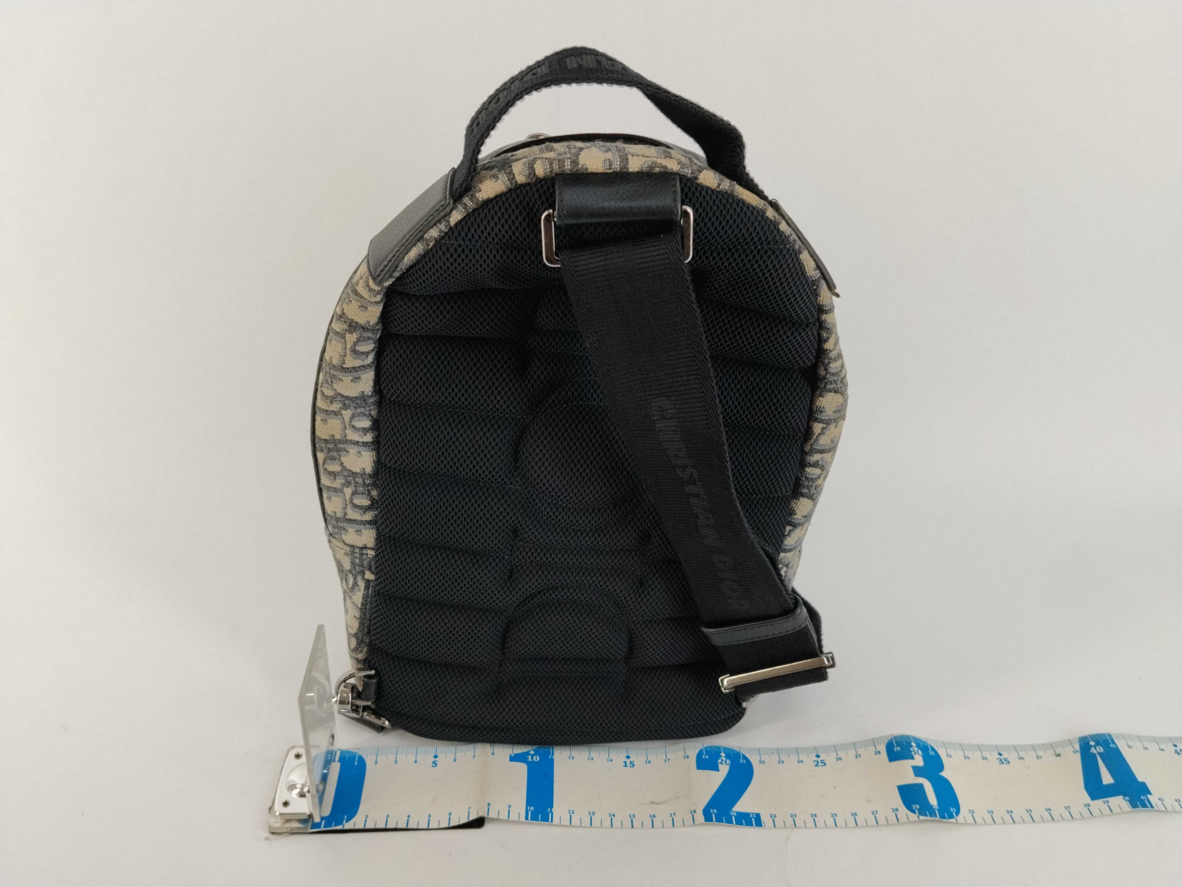 Trotter Oblique Canvas Leather Body Bag Shoulder Bag — view 2