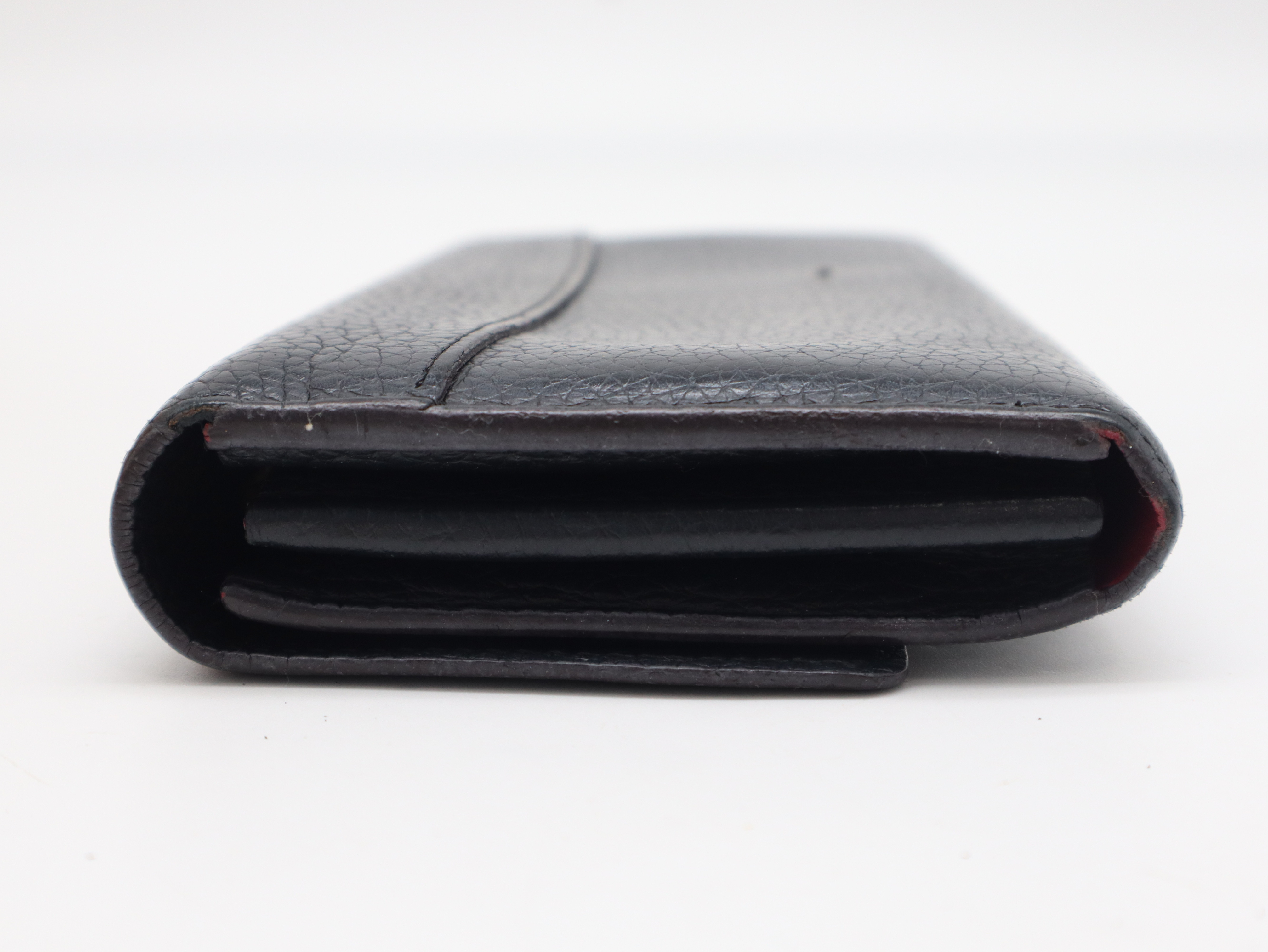 M61248 Taurillon Leather Portefeuille Capucines Noir Wallet with Box and Dust Bag — view 6