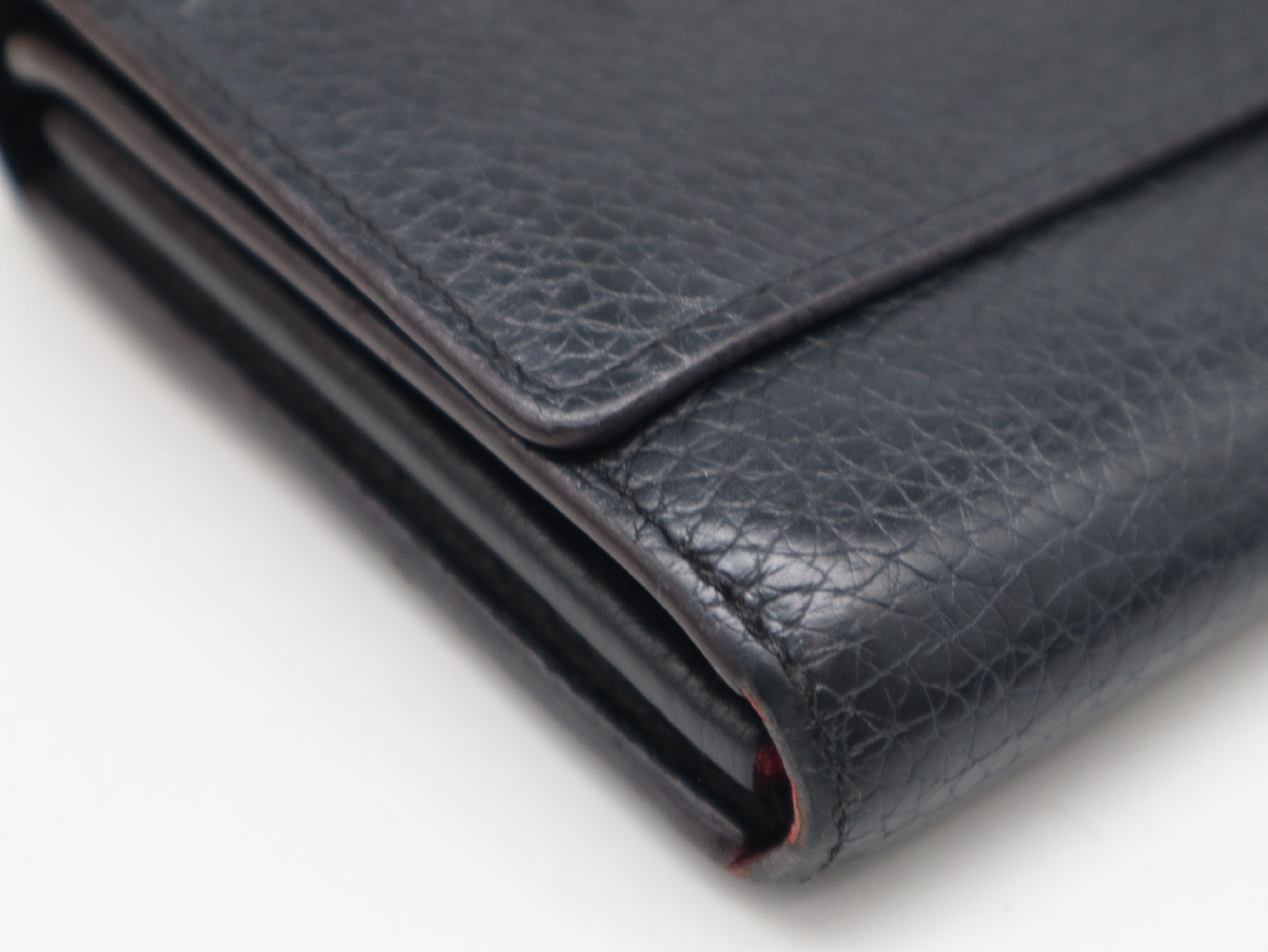 M61248 Taurillon Leather Portefeuille Capucines Noir Wallet with Box and Dust Bag — view 7