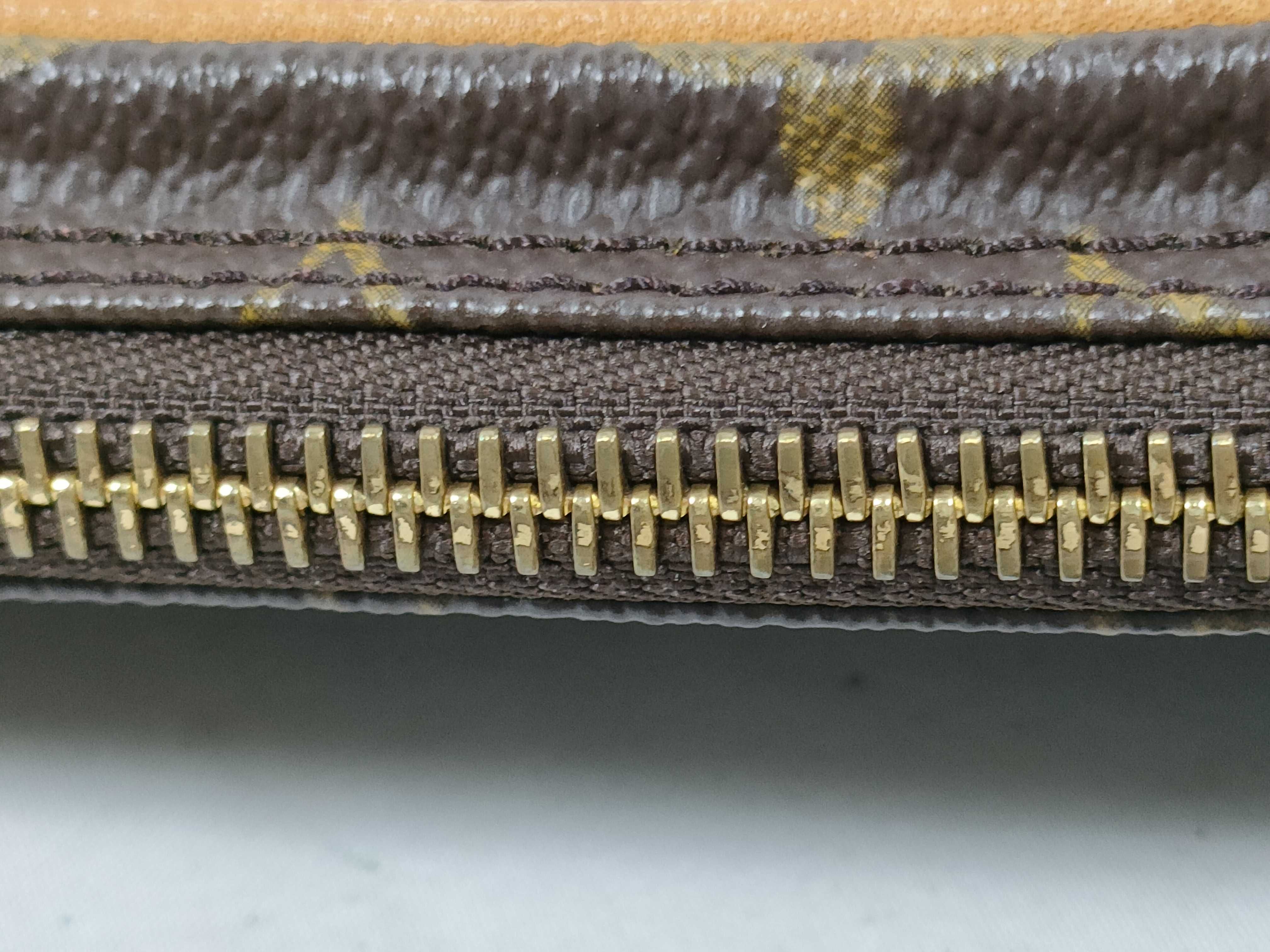 Monogram Louis Vuitton Monogram Pochette Marly Bandouliere Shoulder Bag M51828 Tanned Leather Brown Shoulder Bag — view 12