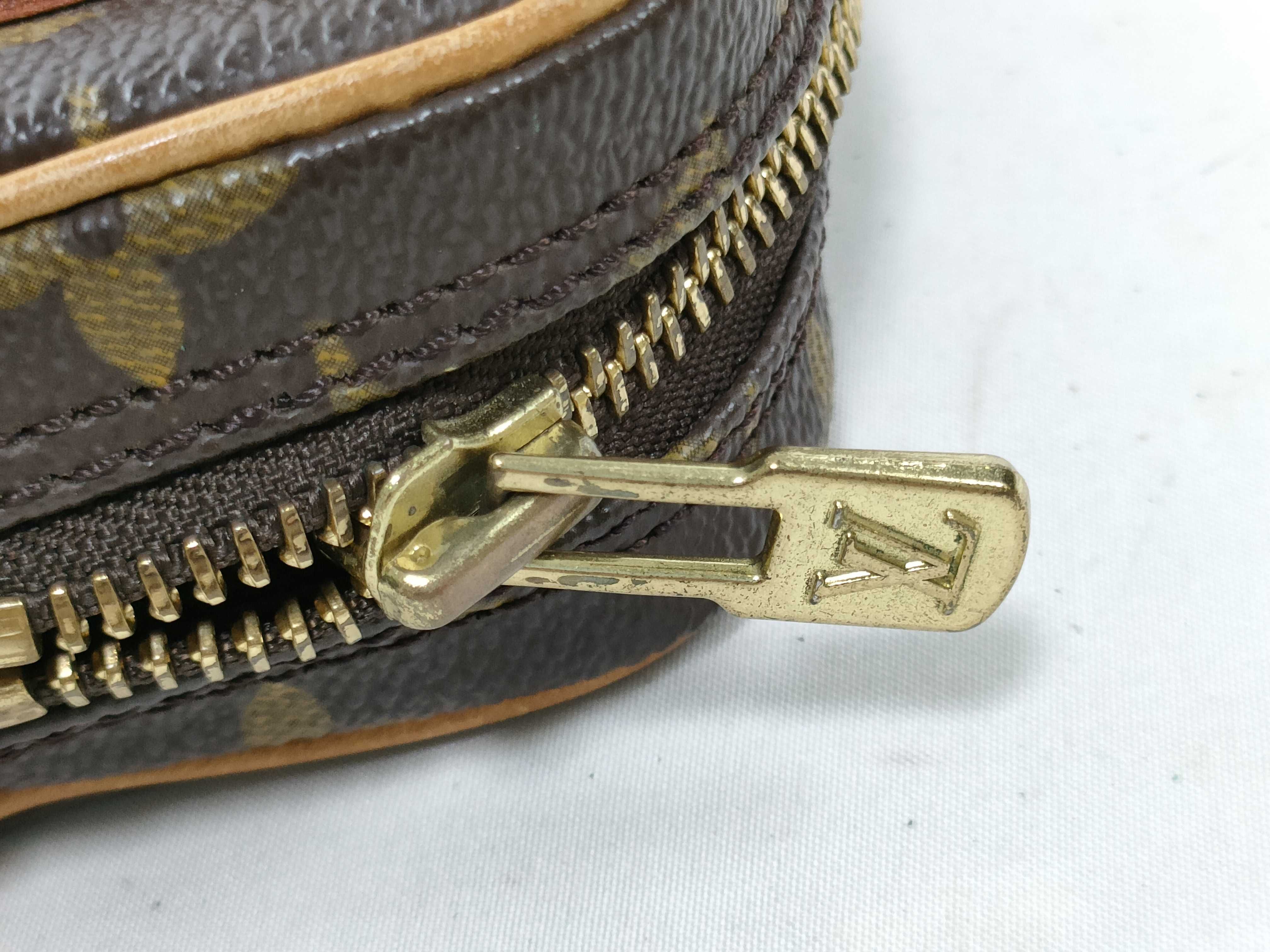Monogram Louis Vuitton Monogram Pochette Marly Bandouliere Shoulder Bag M51828 Tanned Leather Brown Shoulder Bag — view 8
