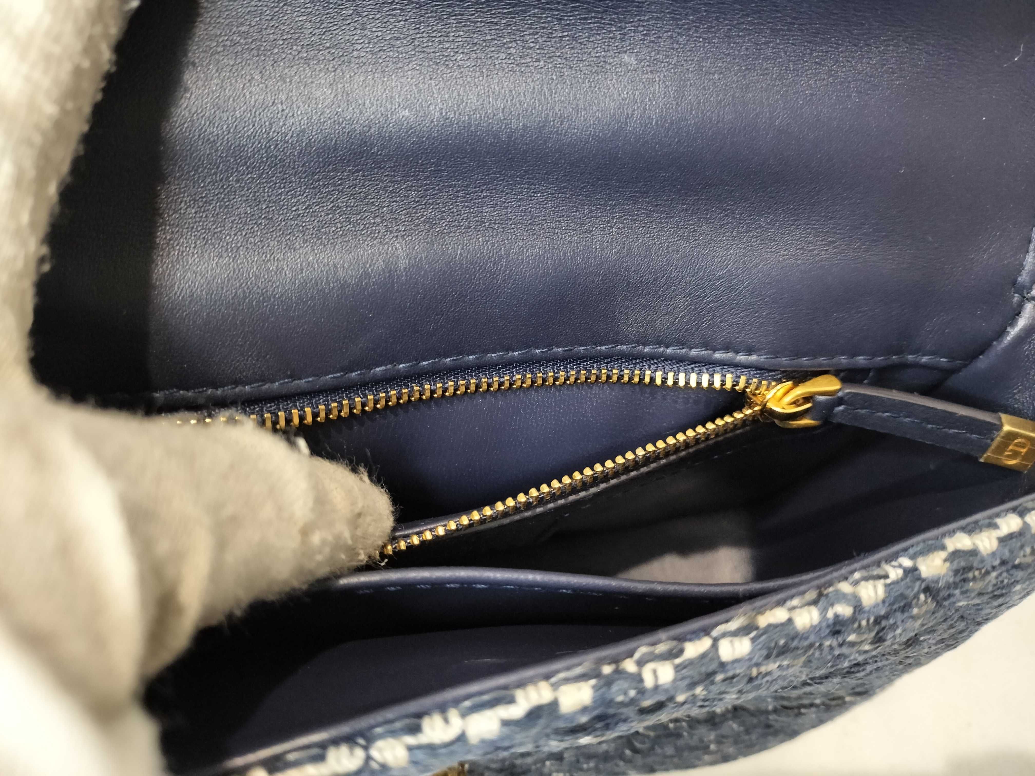 Calo Tweed Chain Shoulder Bag — view 11