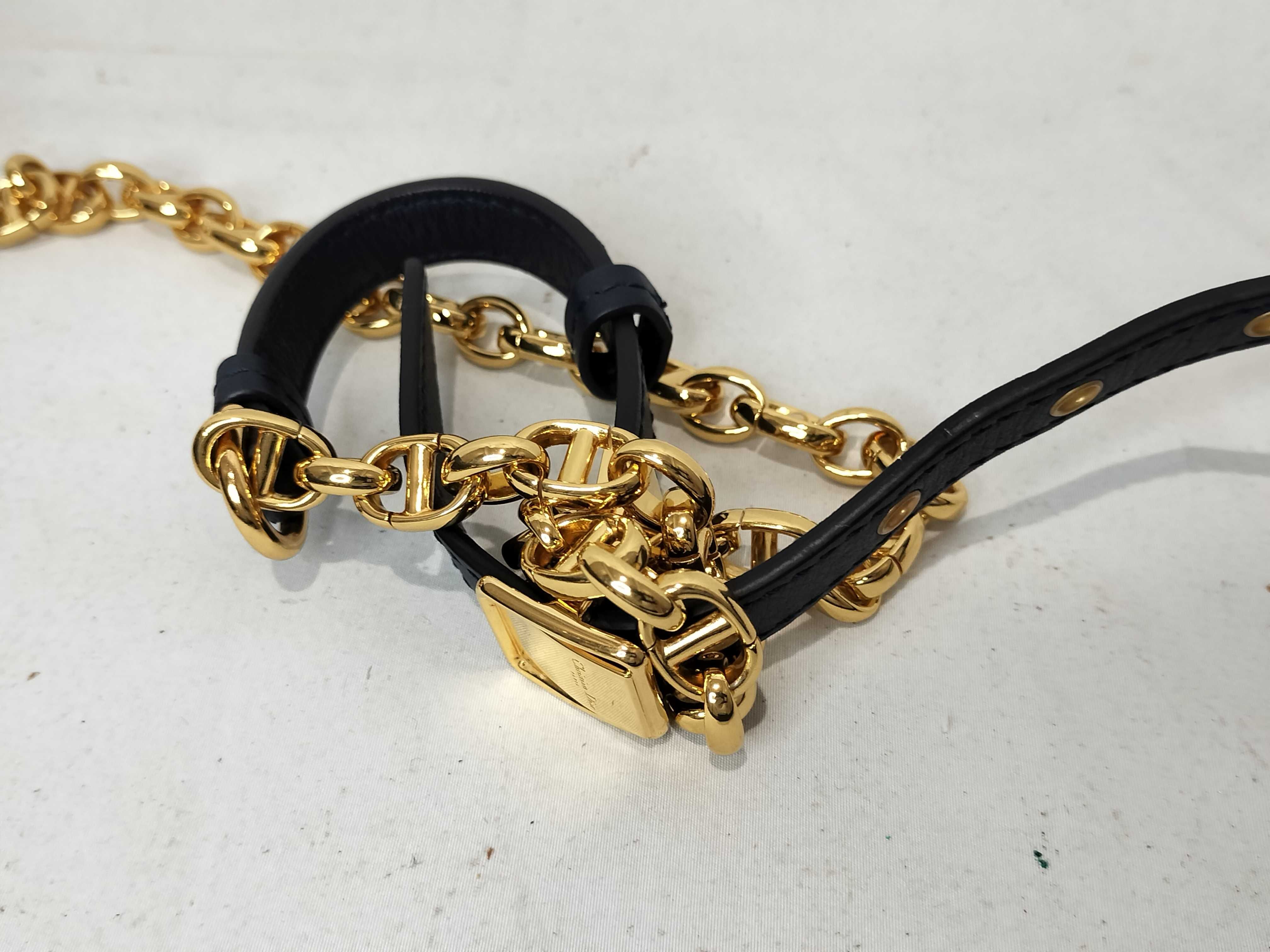 Calo Tweed Chain Shoulder Bag — view 5