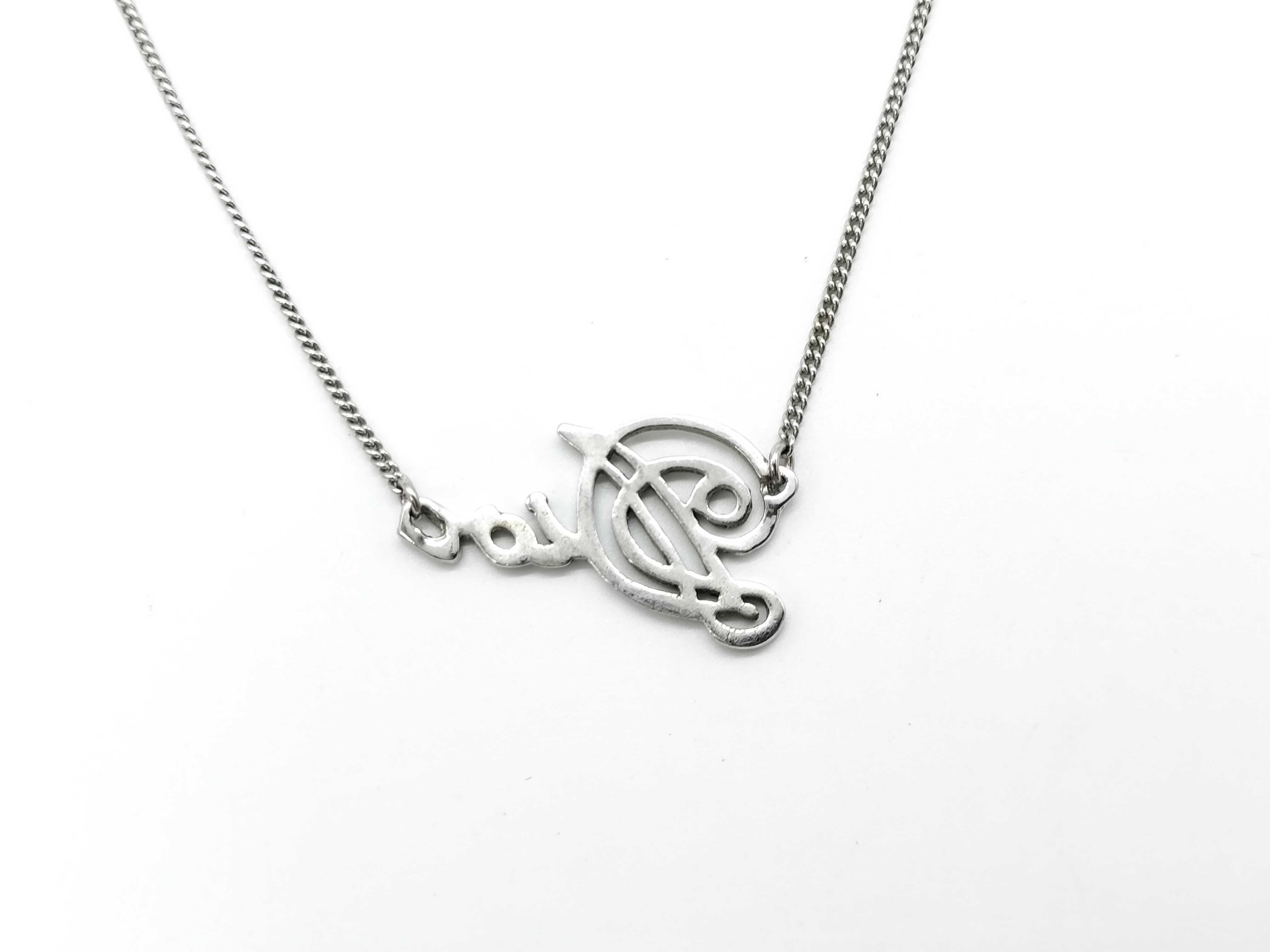 logo necklace — view 3