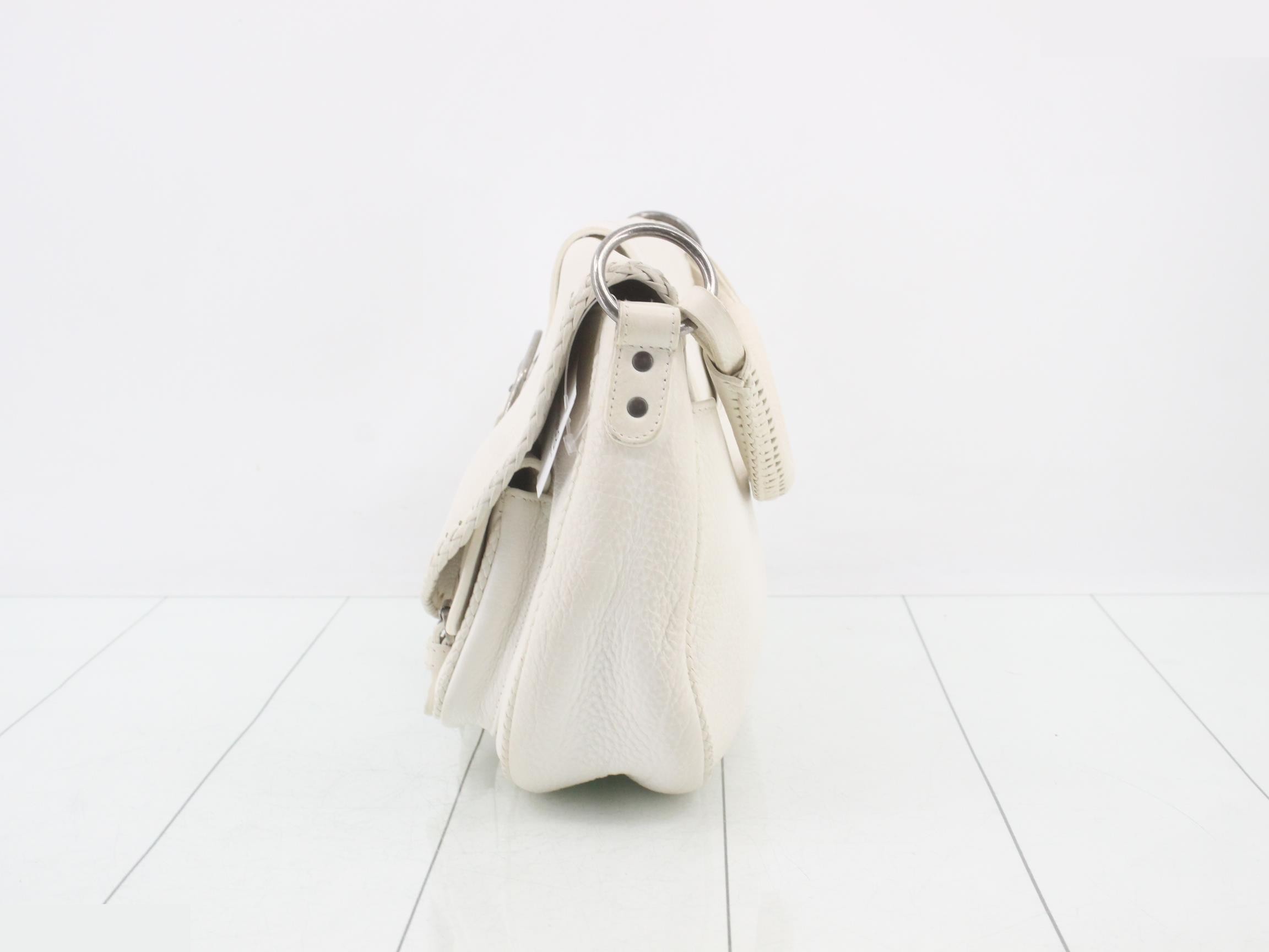 Bag, handbag, shoulder bag, white — view 3