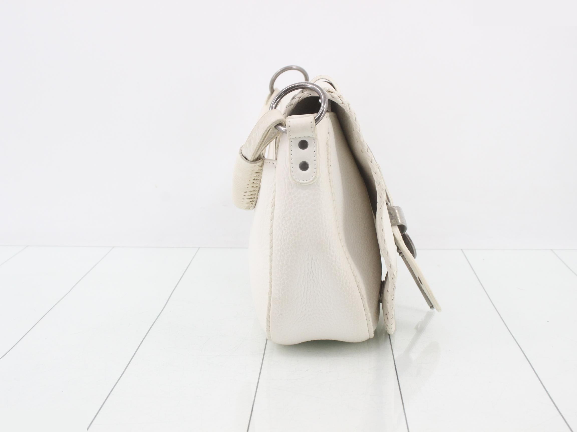 Bag, handbag, shoulder bag, white — view 4