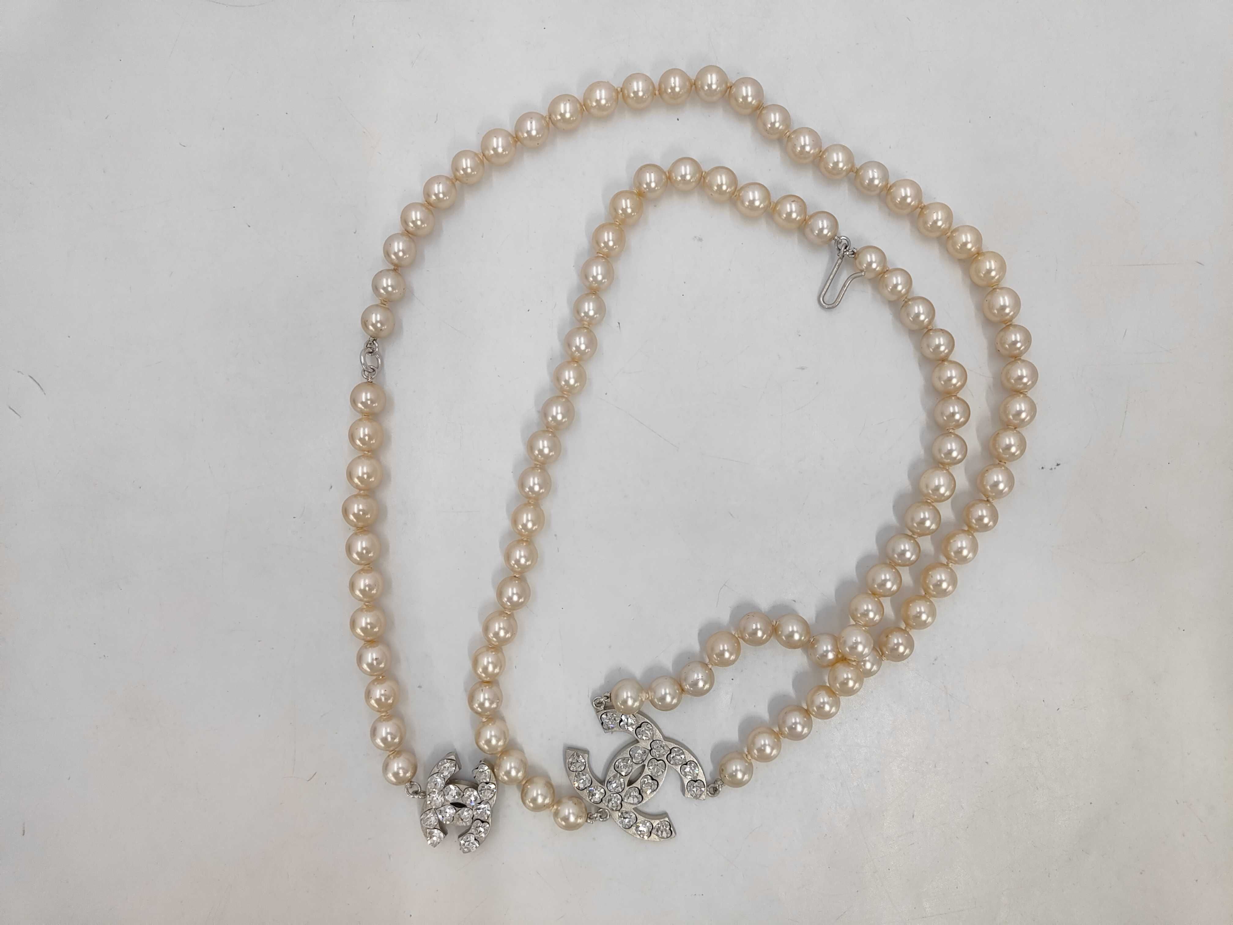belt, Chanel 04A, Coco Mark, faux pearl, box included. — view 2