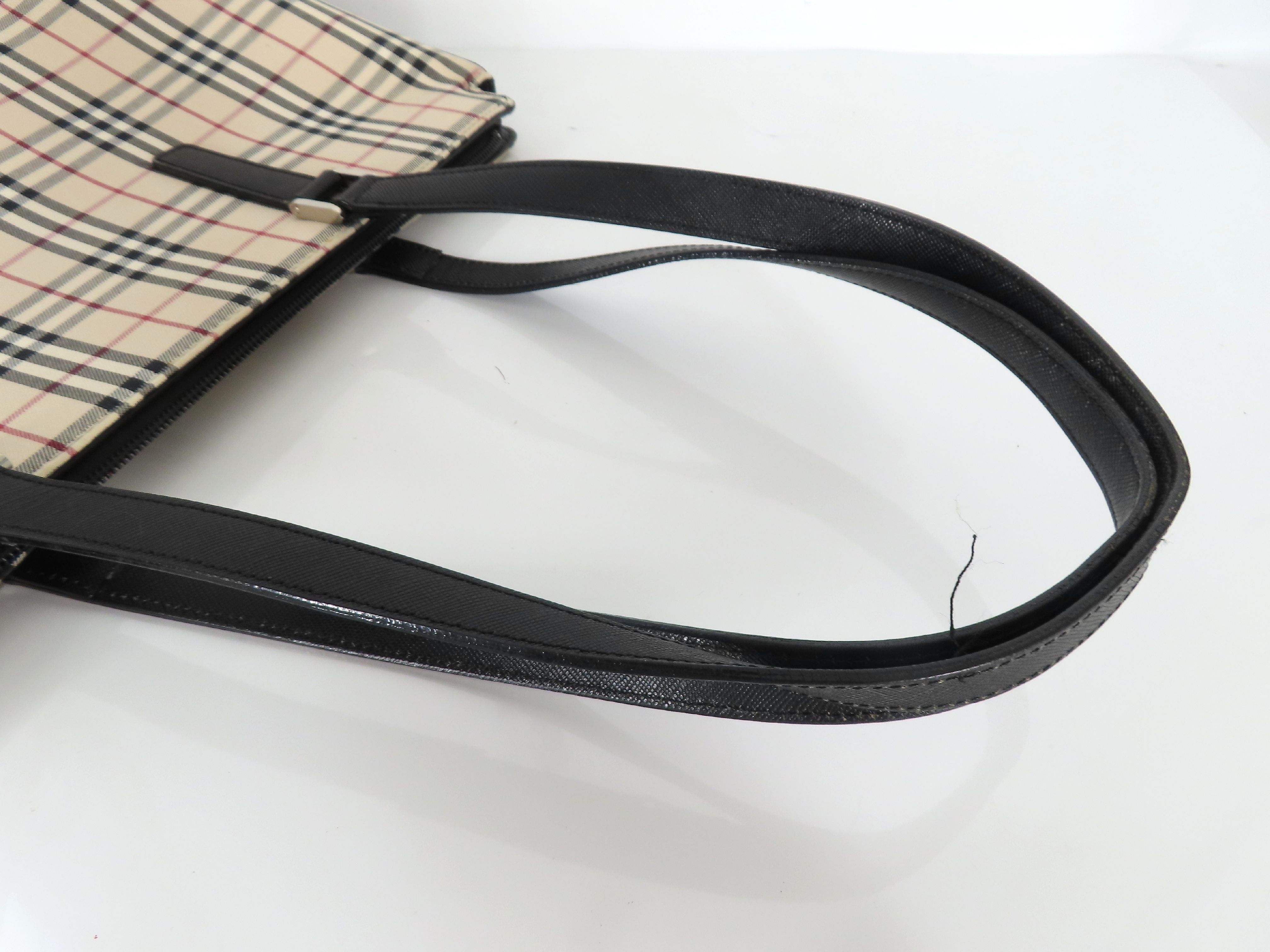 Shadow Horse Nova Check Shoulder Bag, Black — view 3