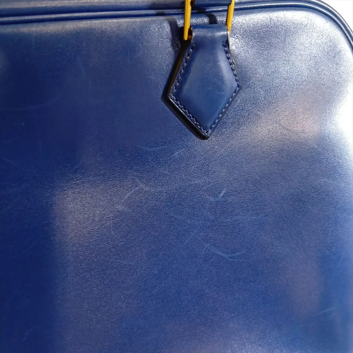 Plume 28 Box Calf Blue Roy Gold Hardware H:2004 — view 12