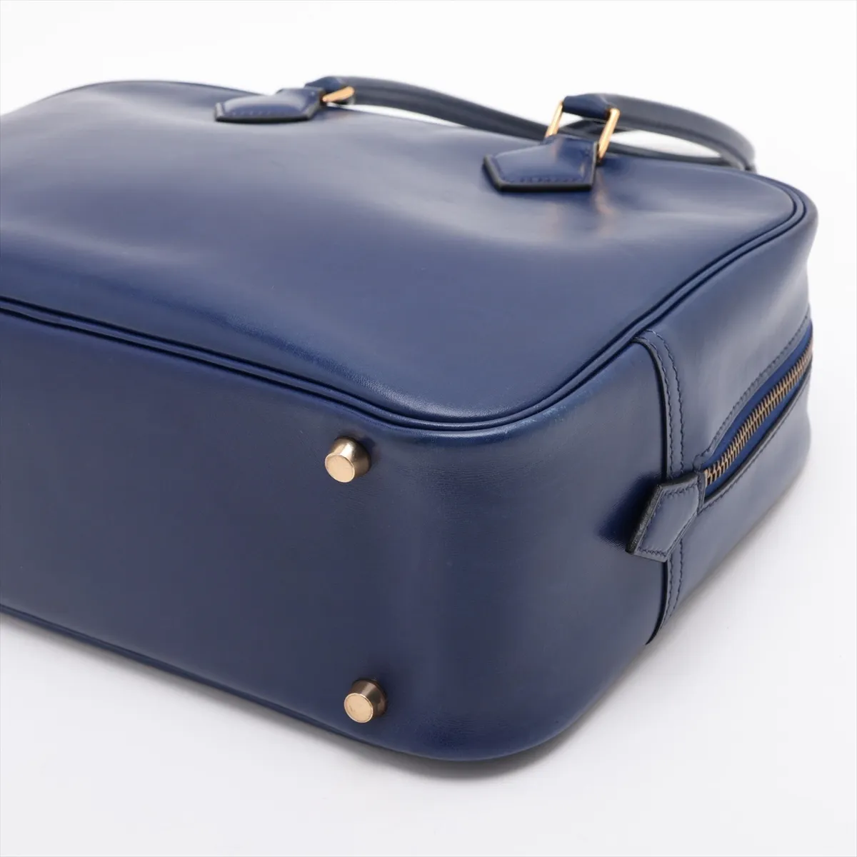 Plume 28 Box Calf Blue Roy Gold Hardware H:2004 — view 3