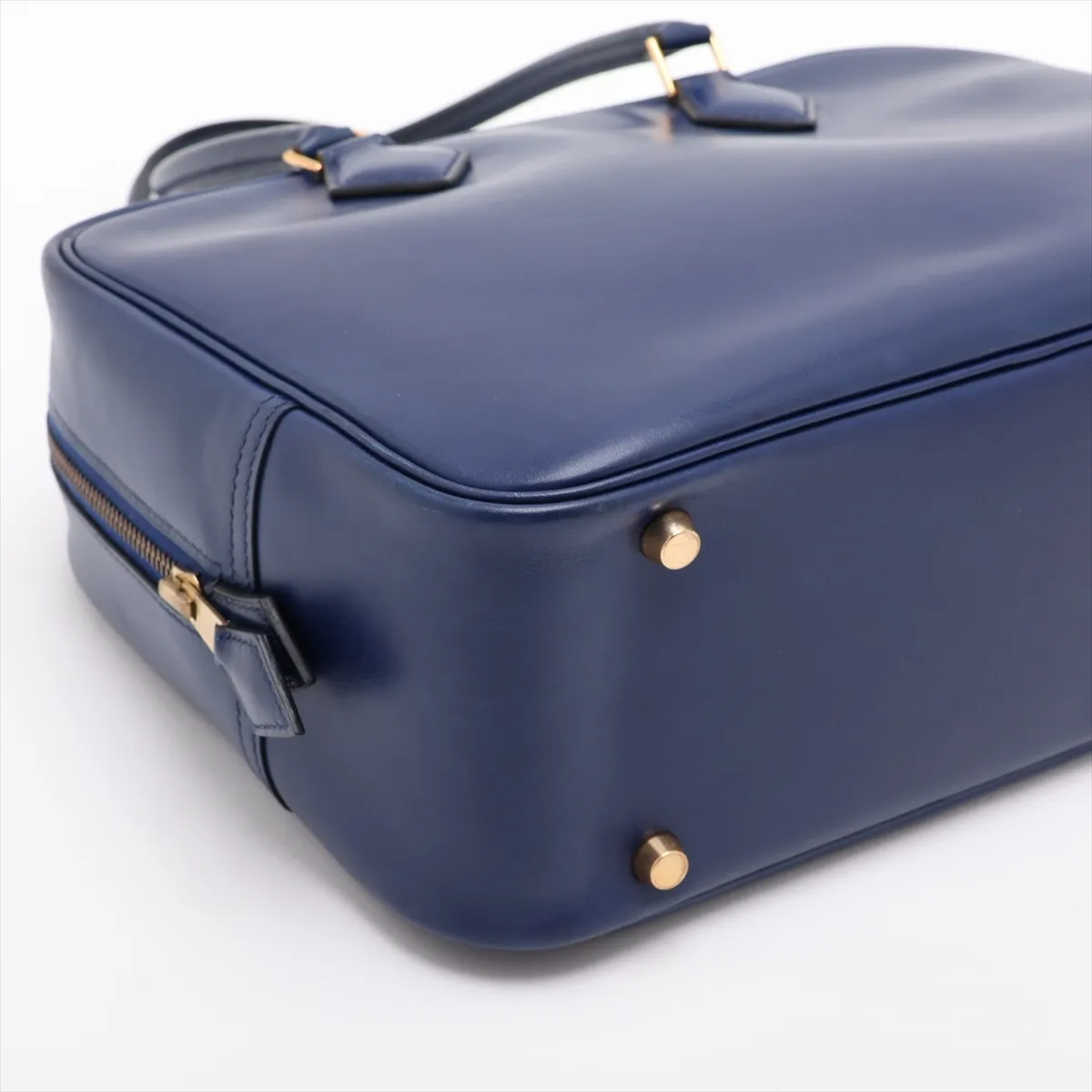 Plume 28 Box Calf Blue Roy Gold Hardware H:2004 — view 4