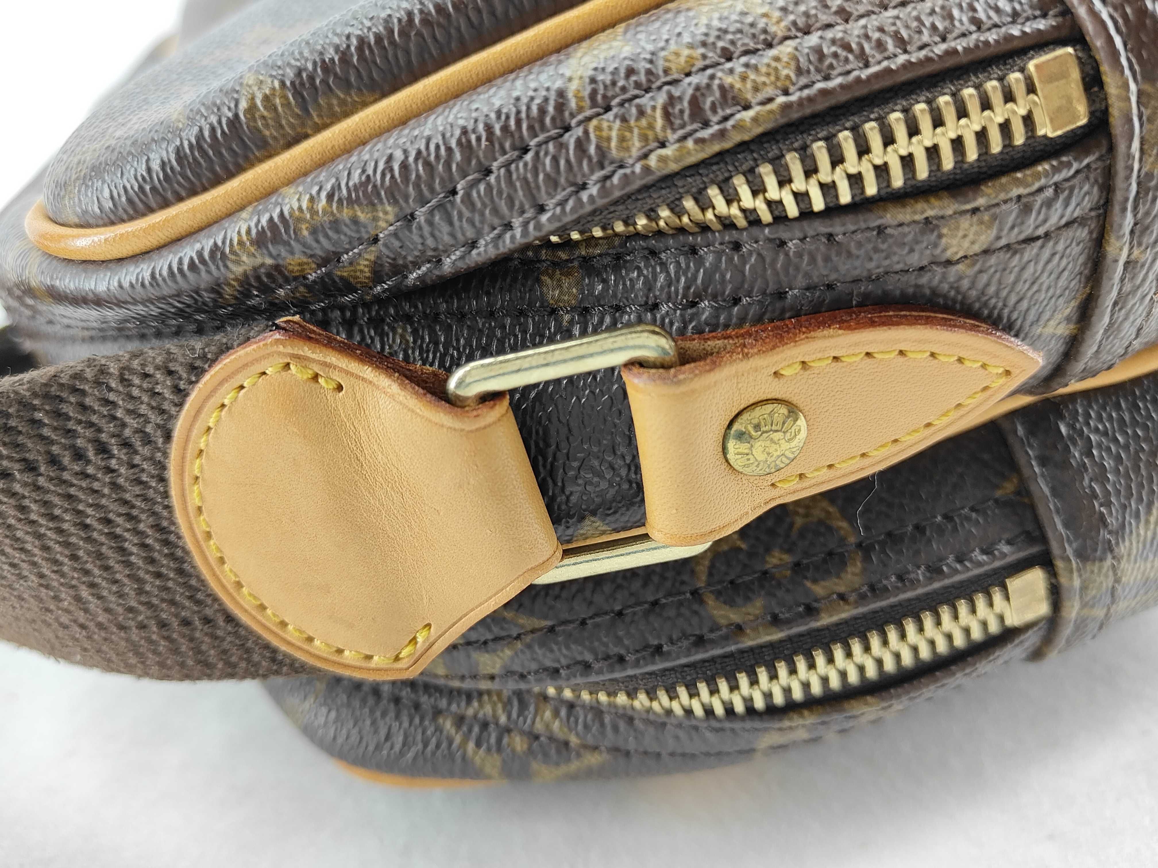 Monogram Reporter PM M45254 SP0013 Brown Shoulder Bag — view 7