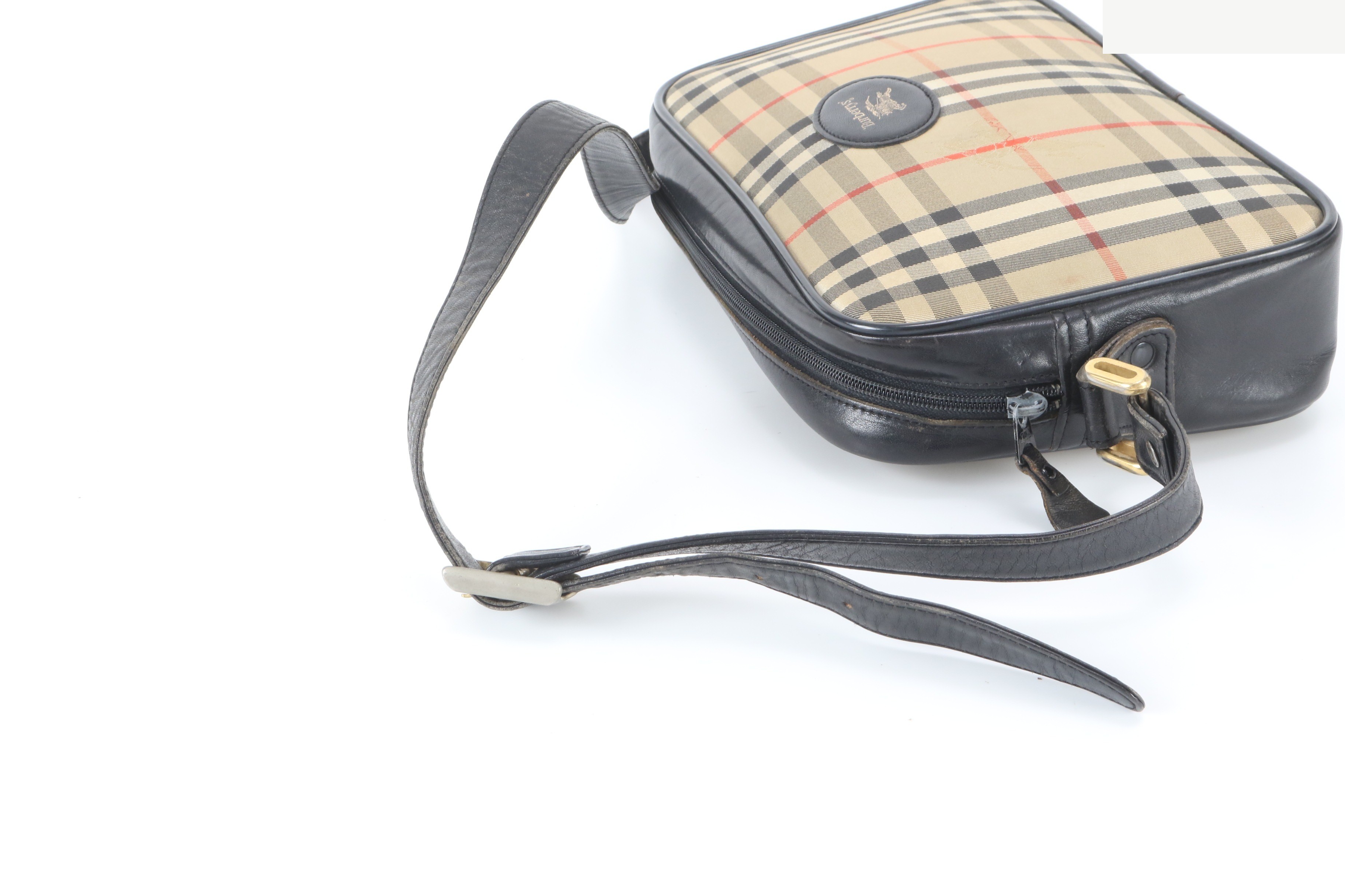 Nova check canvas leather — view 2