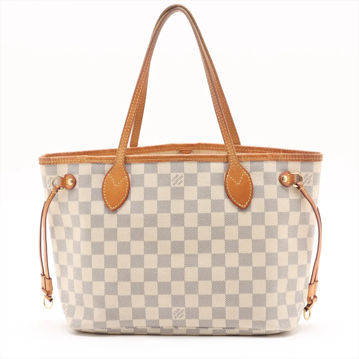 Damier Azur Neverfull PM N51110 VI0130 White — view 2