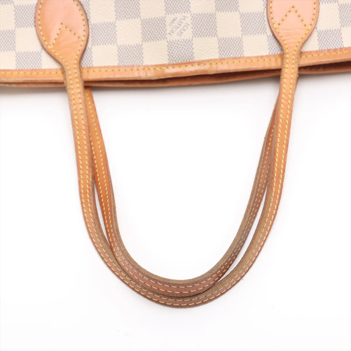 Damier Azur Neverfull PM N51110 VI0130 White — view 5