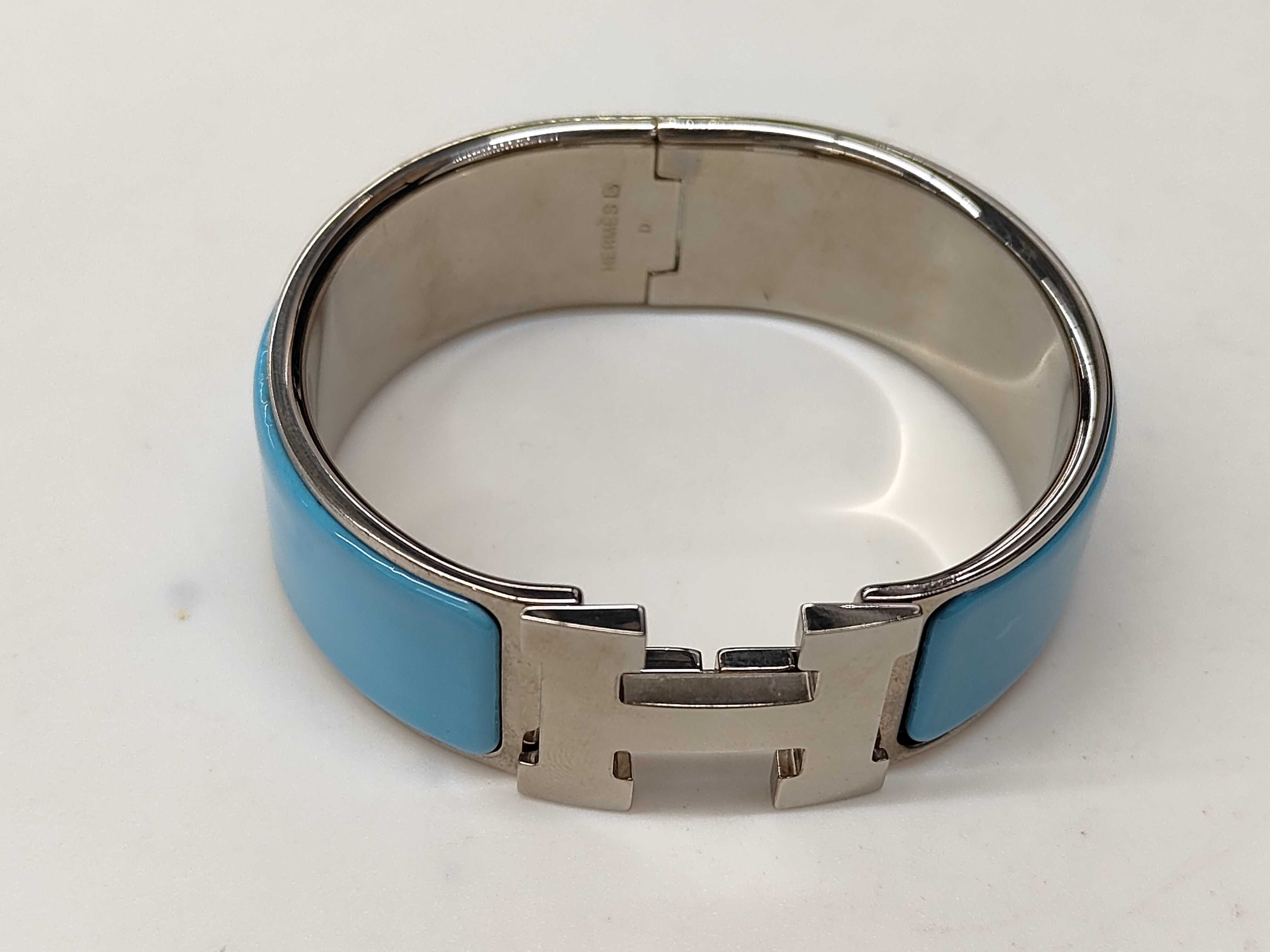 SV Clic Clac Blue GM Bracelet/Bangle