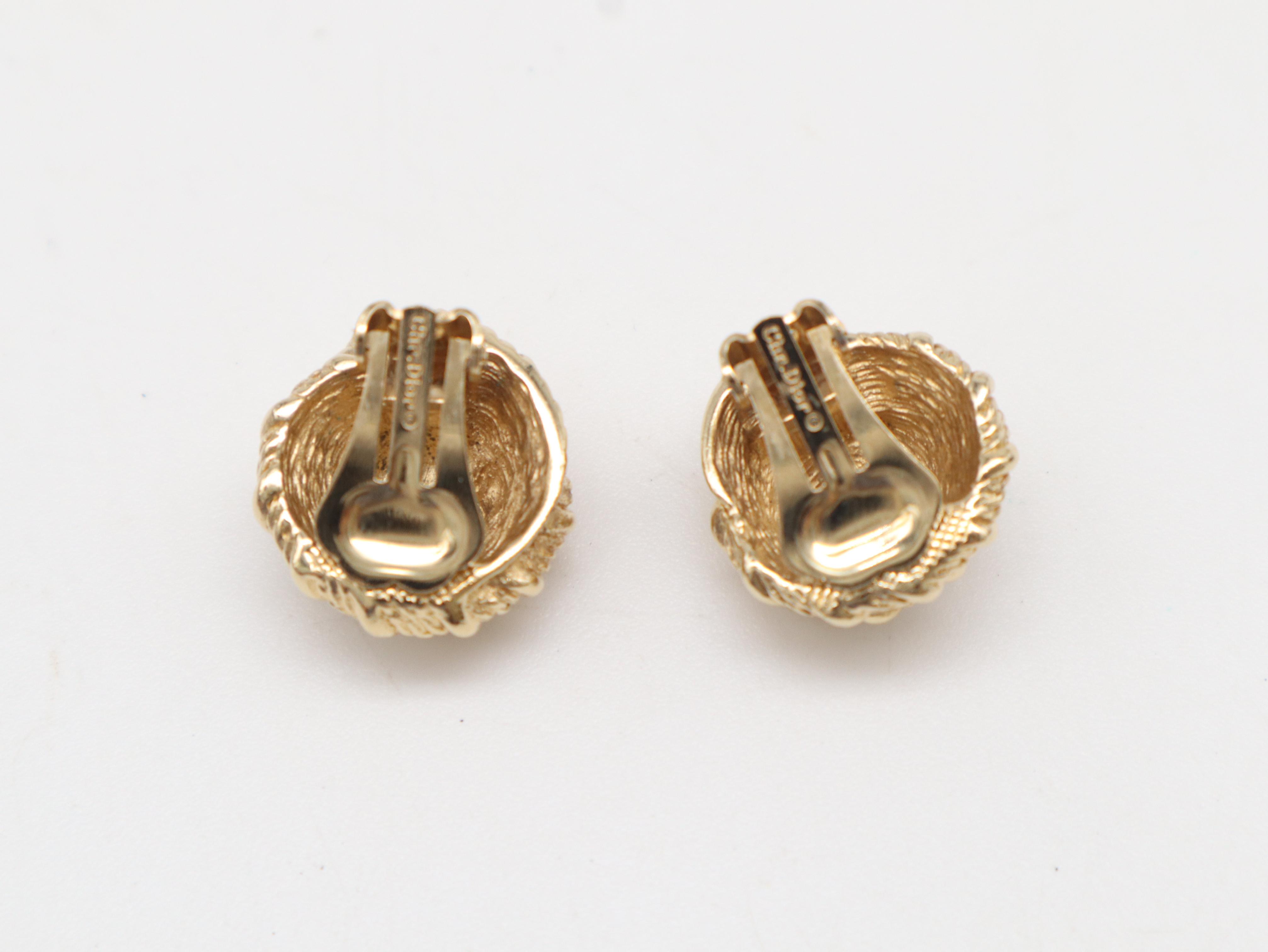 Rope Motif GP Earrings — view 2