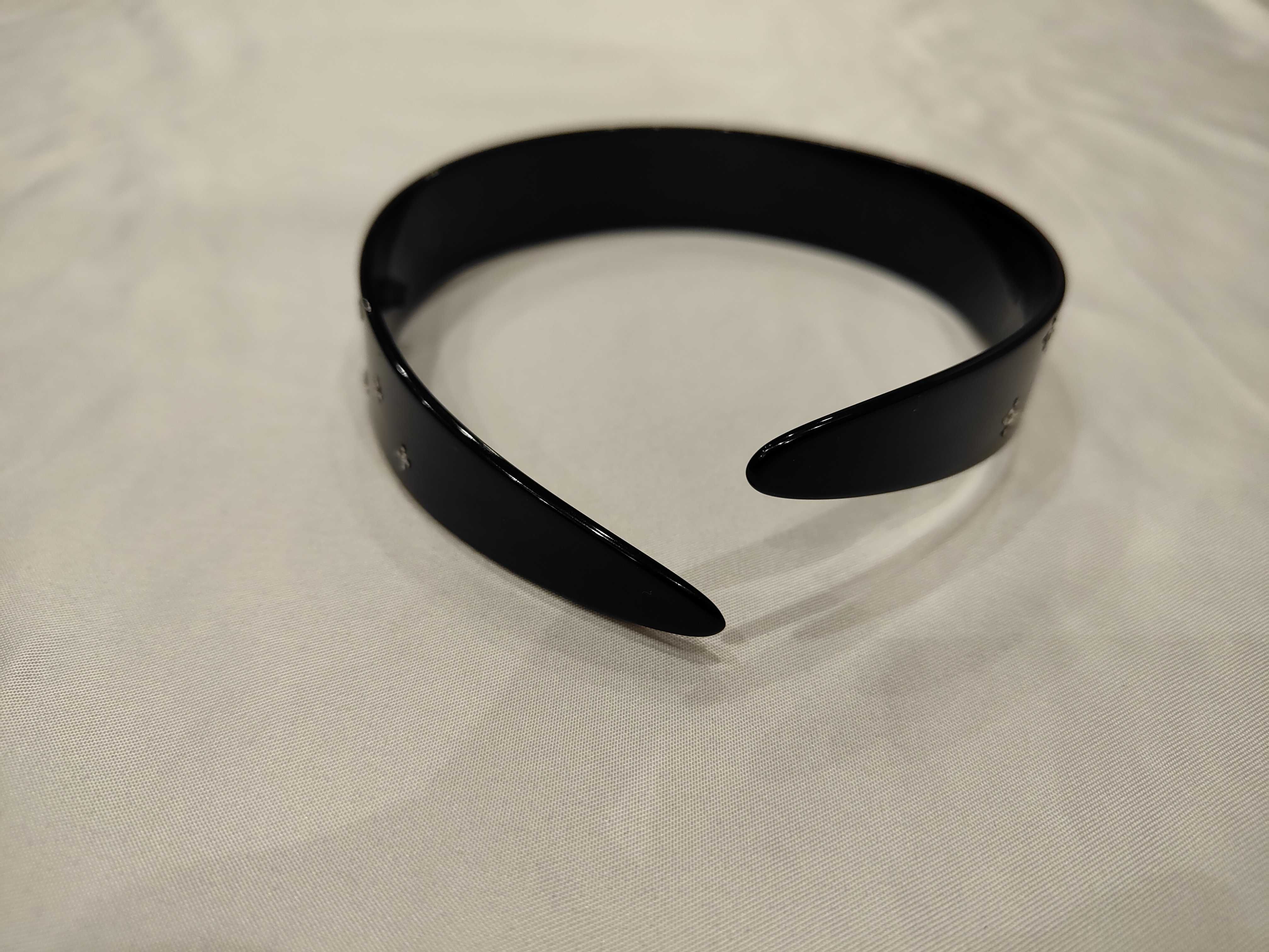 Headband with Rhinestones and Coco Mark - Hair Accessory — view 7