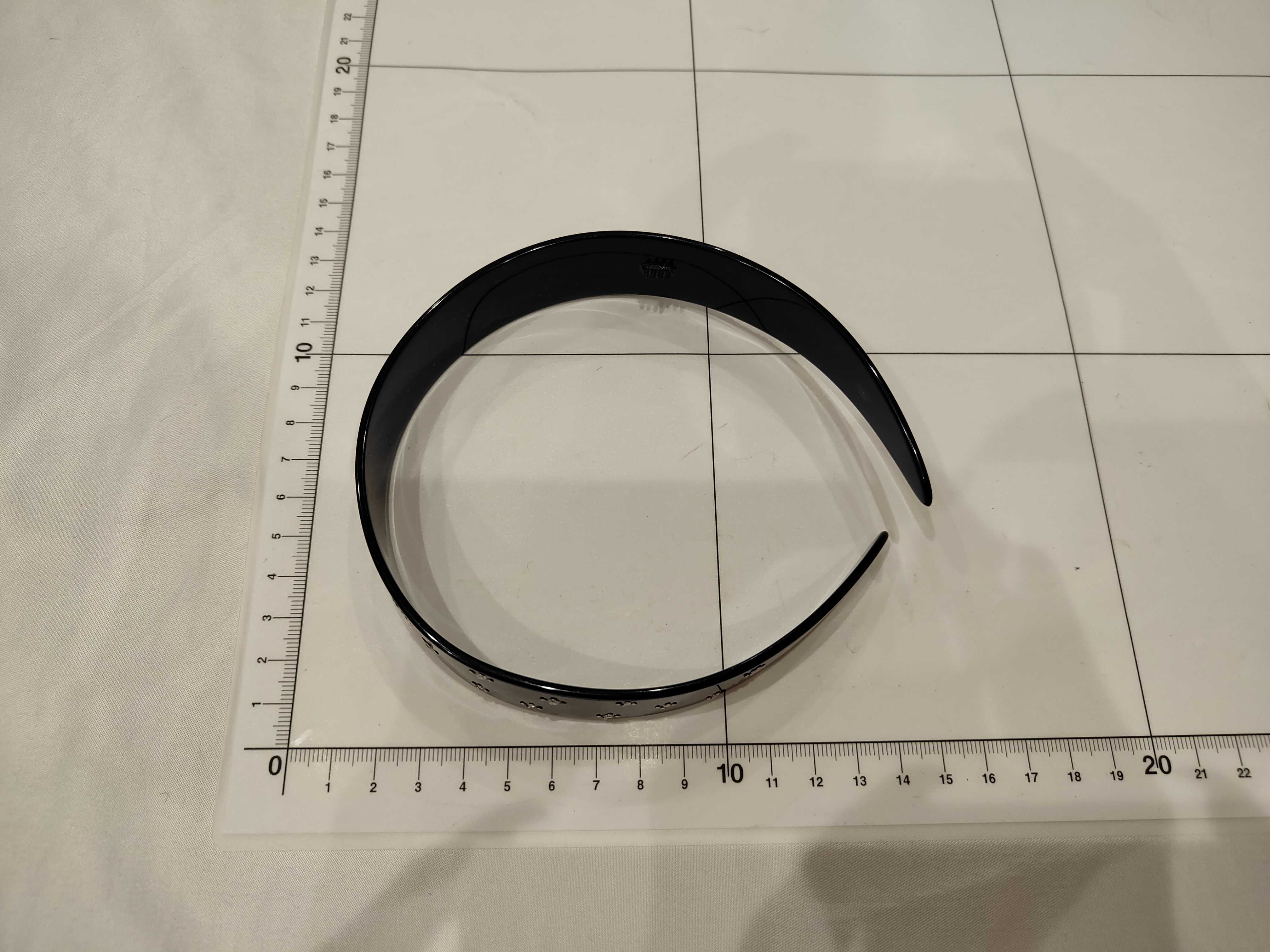Headband with Rhinestones and Coco Mark - Hair Accessory — view 9
