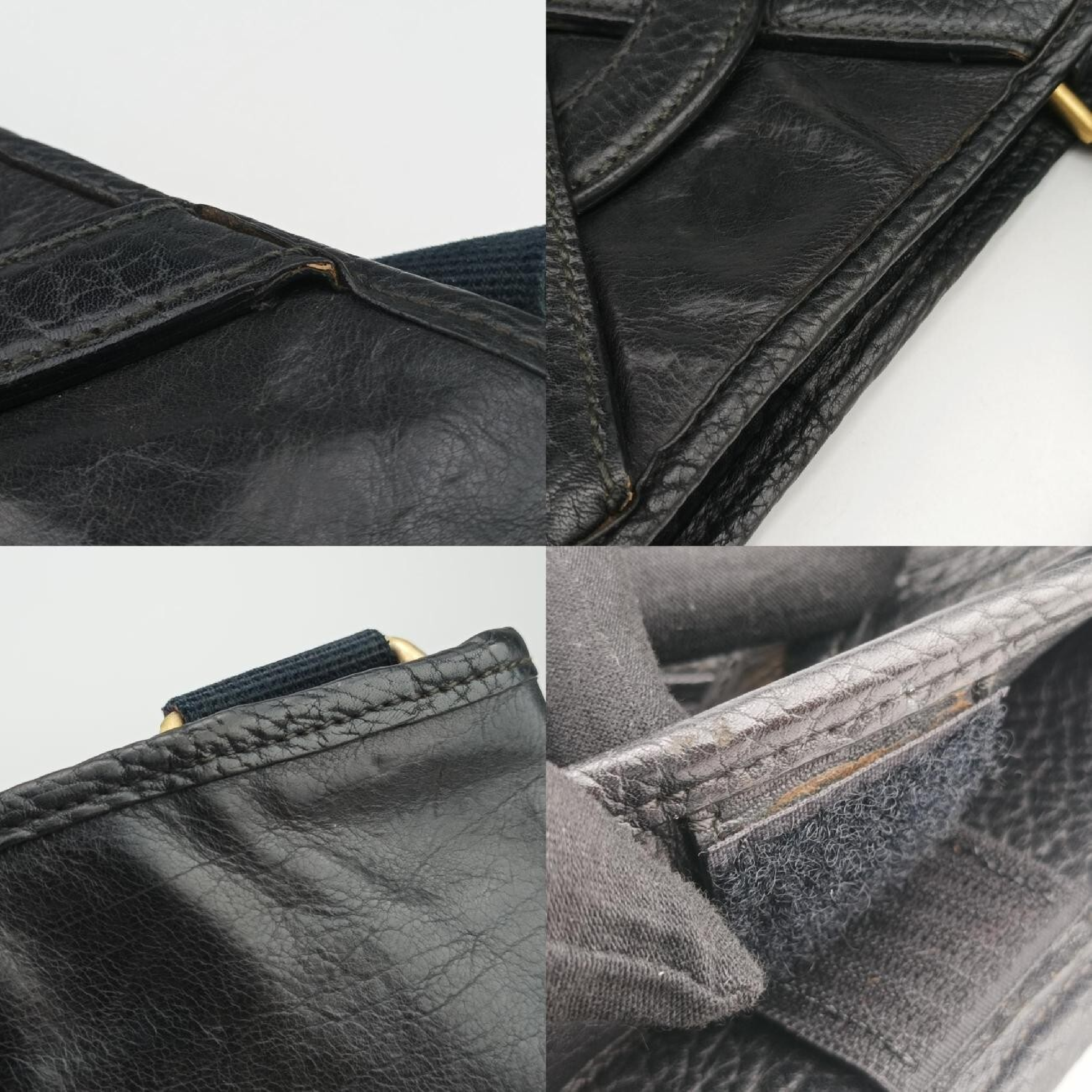 Vavin Black Leather Shoulder Bag 150273 150273.002404 — view 9