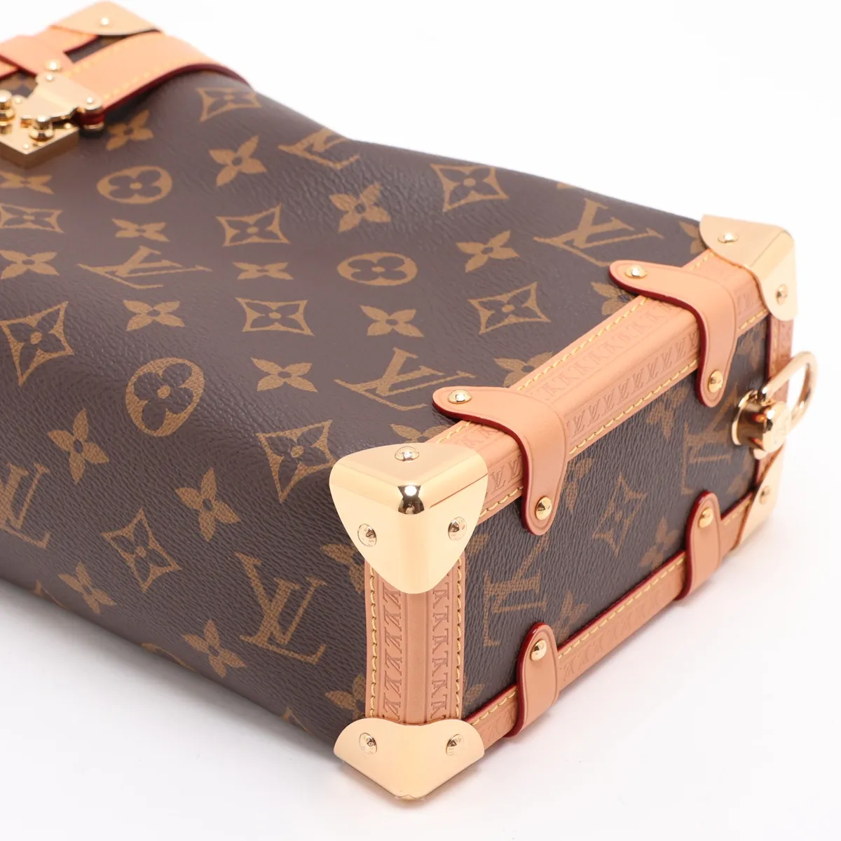 Monogram Side Trunk MM M46358 Brown (RFID detected) — view 3