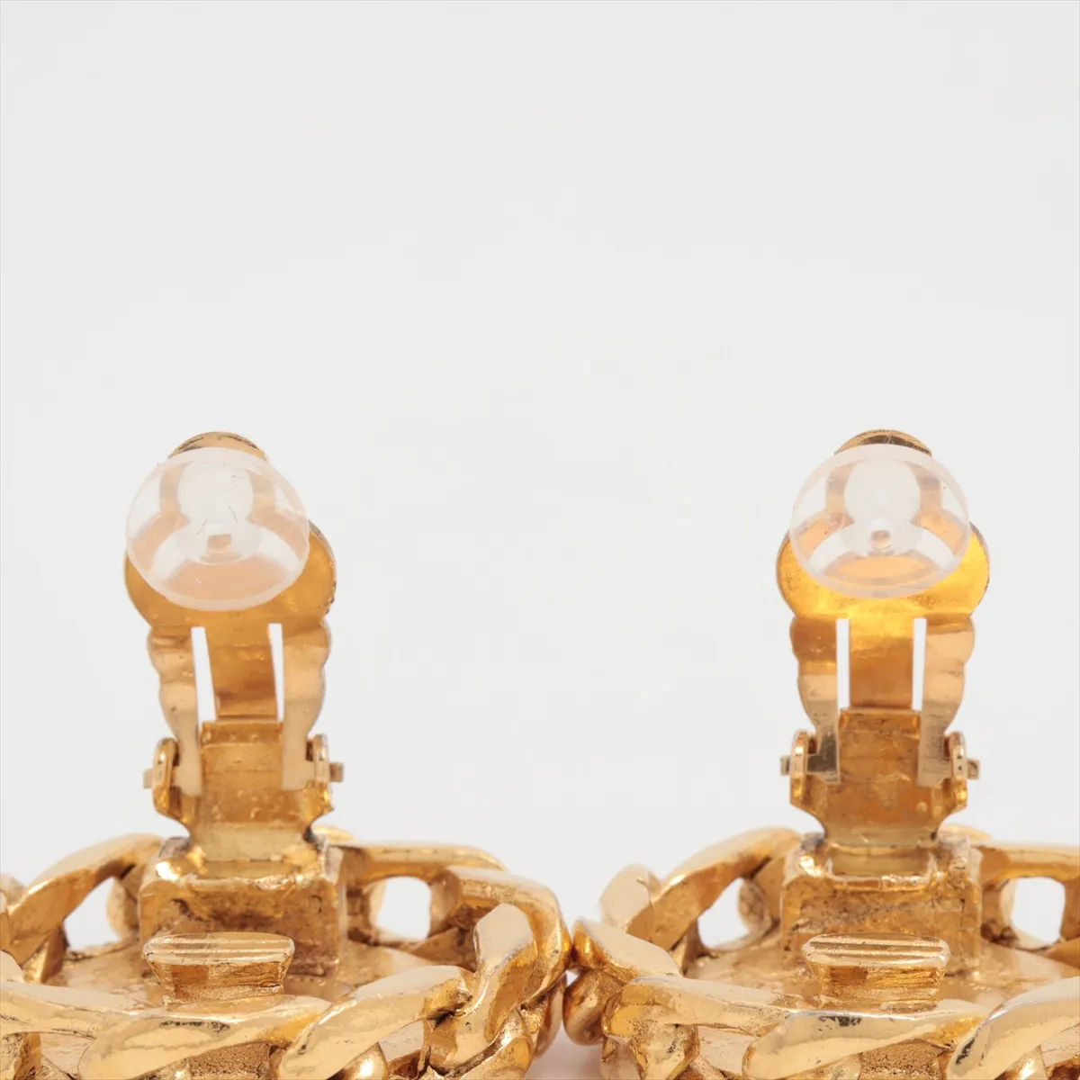 Cocomark 23 Earrings (for both ears) GP x Rhinestone Gold — view 4